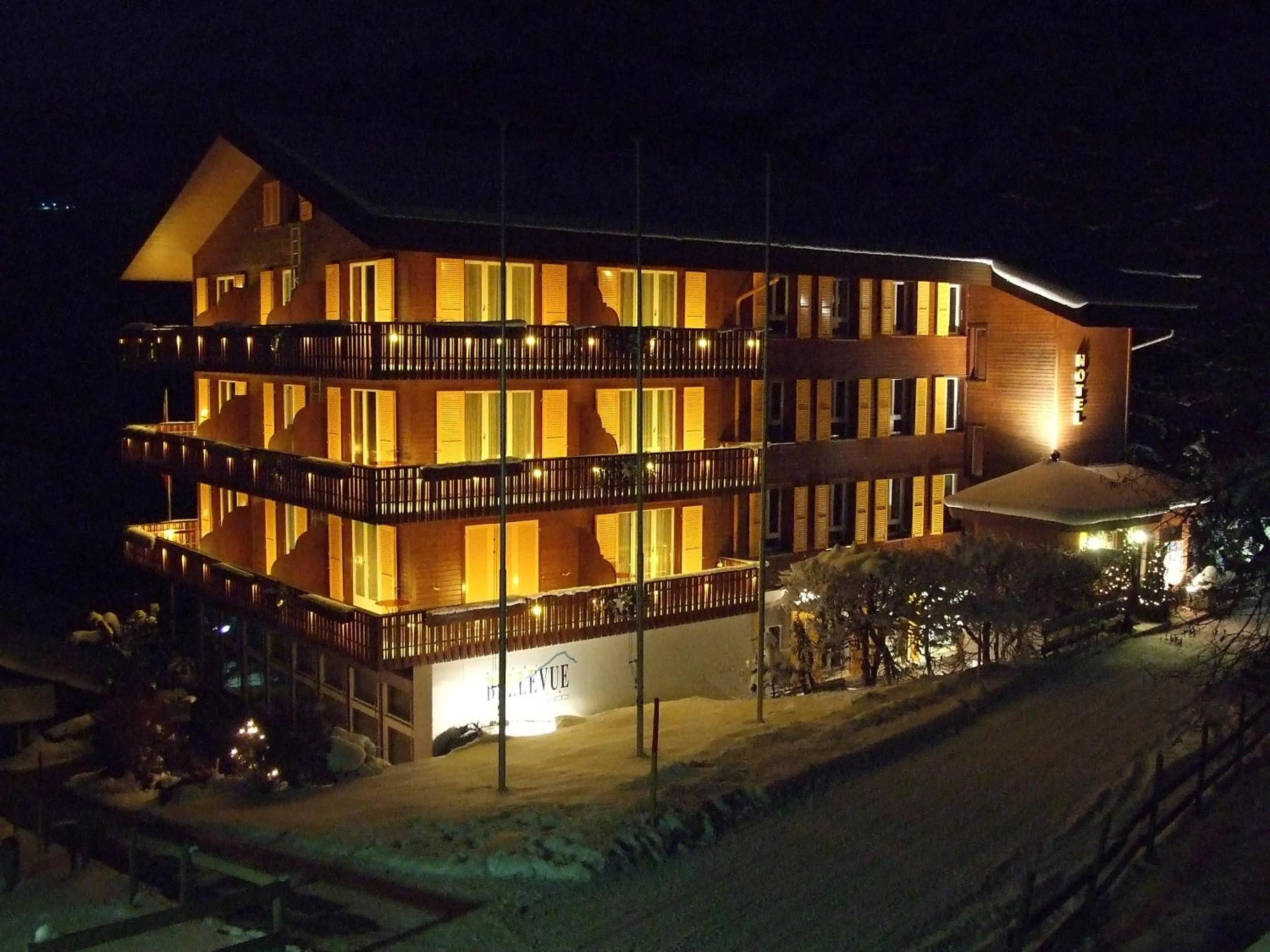 Facade/entrance in Hotel Bellevue - Traditional Swiss Hideaway