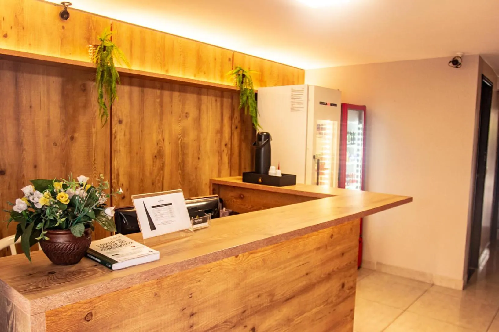 Lobby or reception in Hotel Montana Aeroporto by Bsb Inn