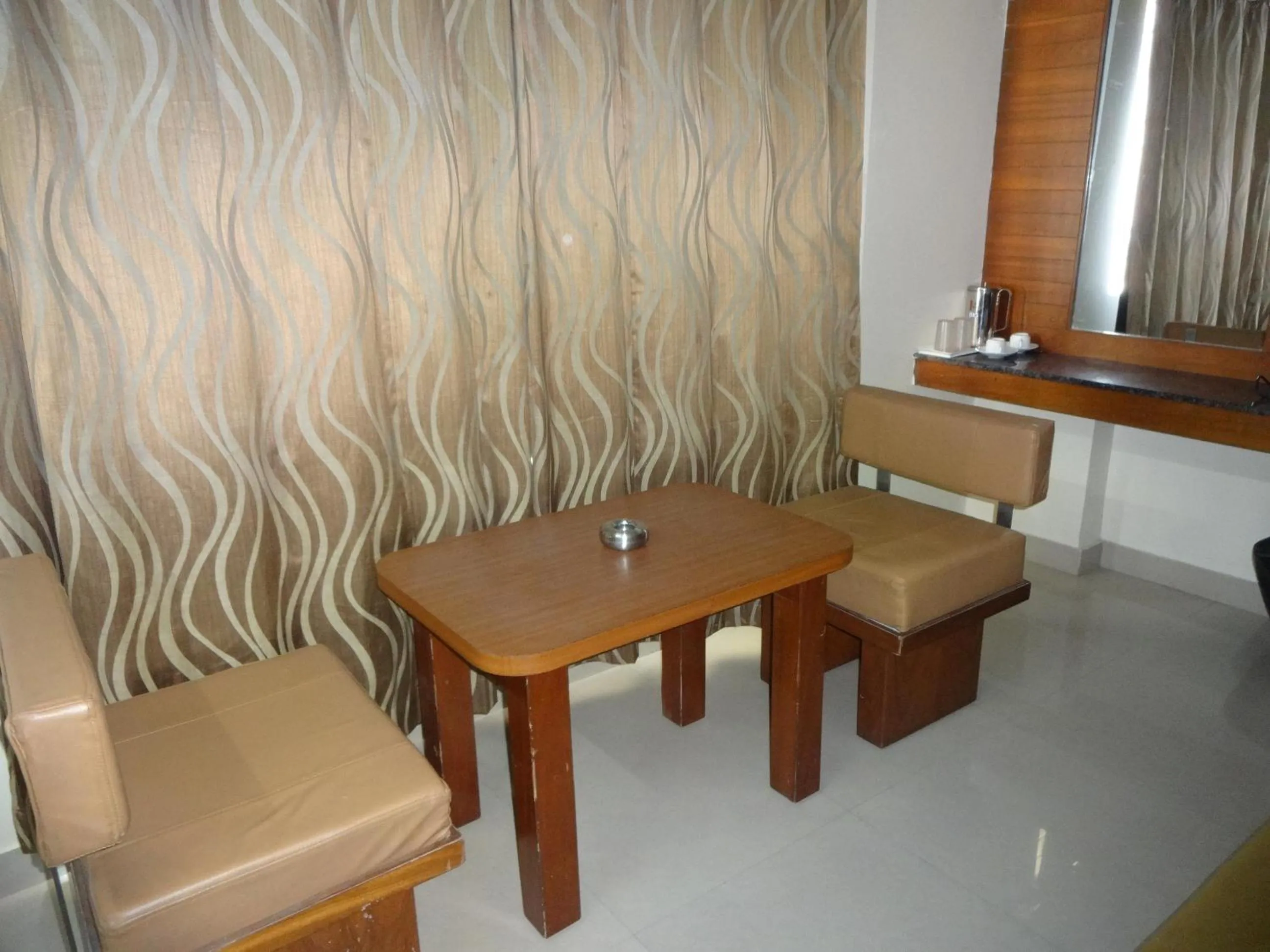 Seating area in Sheetal Residency