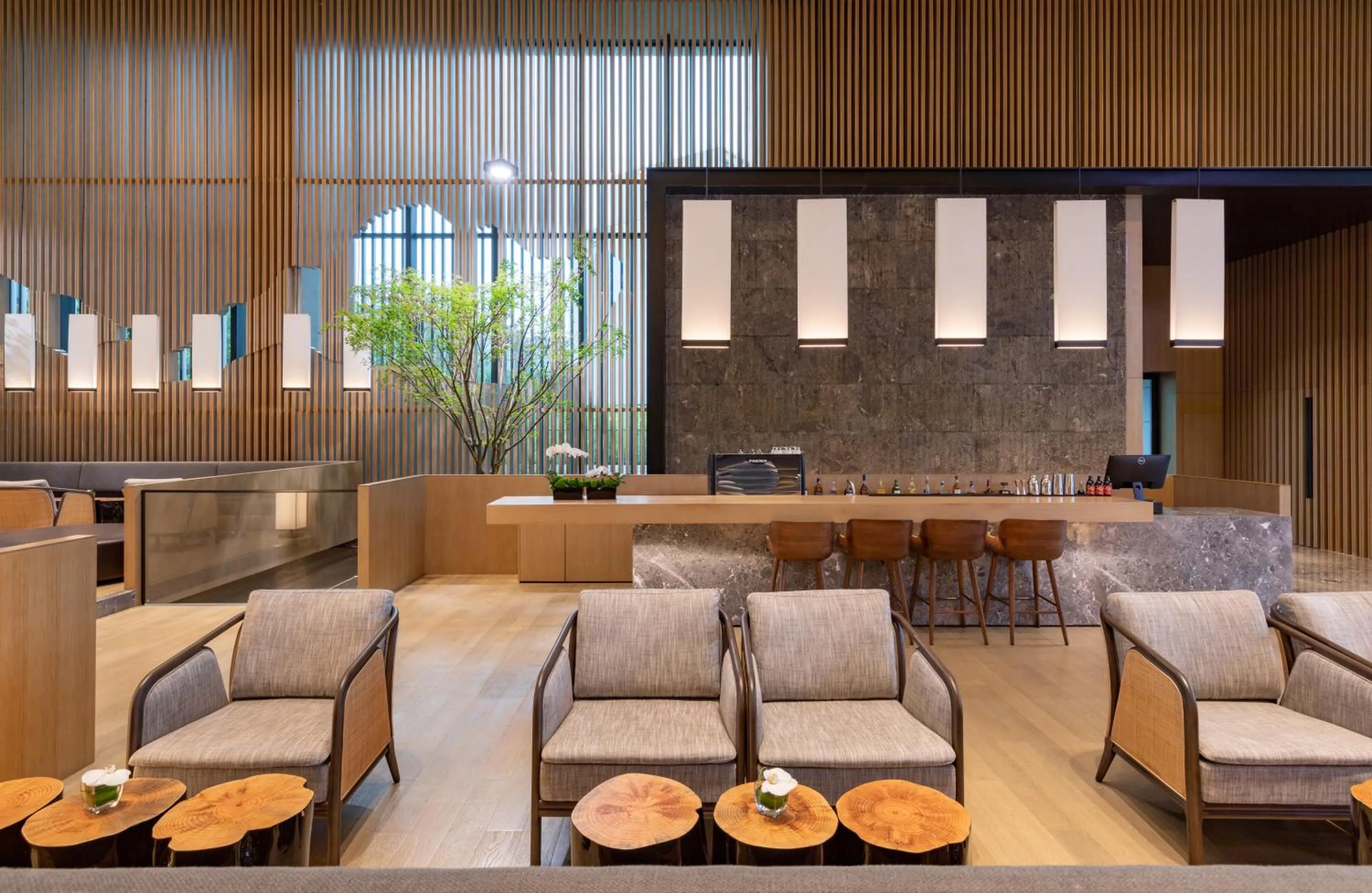 Lobby or reception in Melia Chongqing