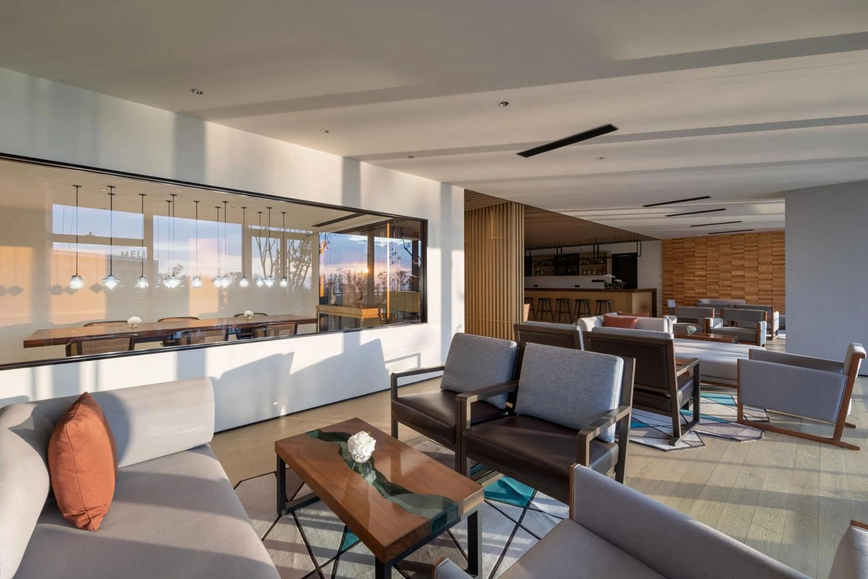 Seating area in Melia Chongqing