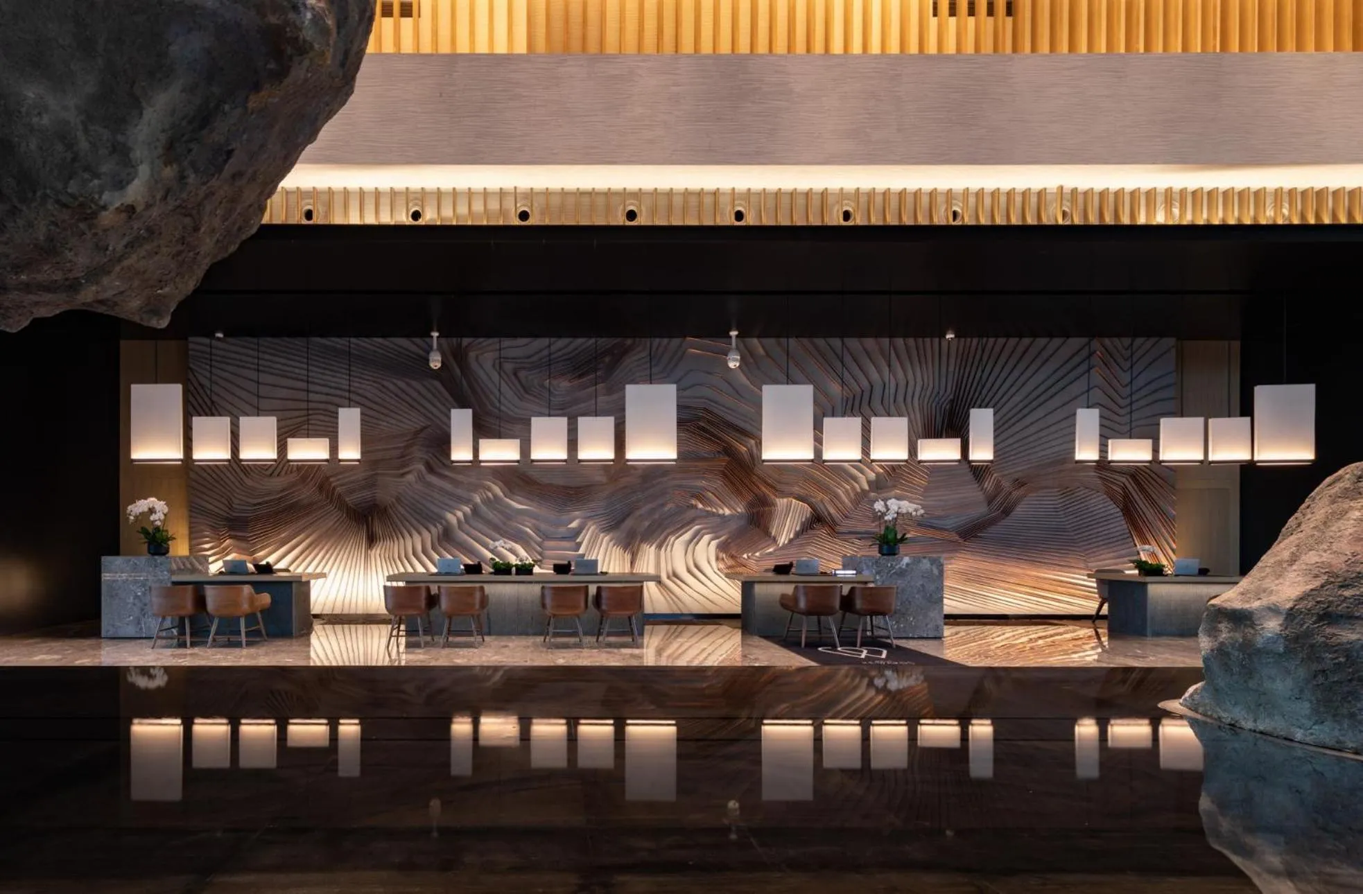 Lobby or reception in Melia Chongqing