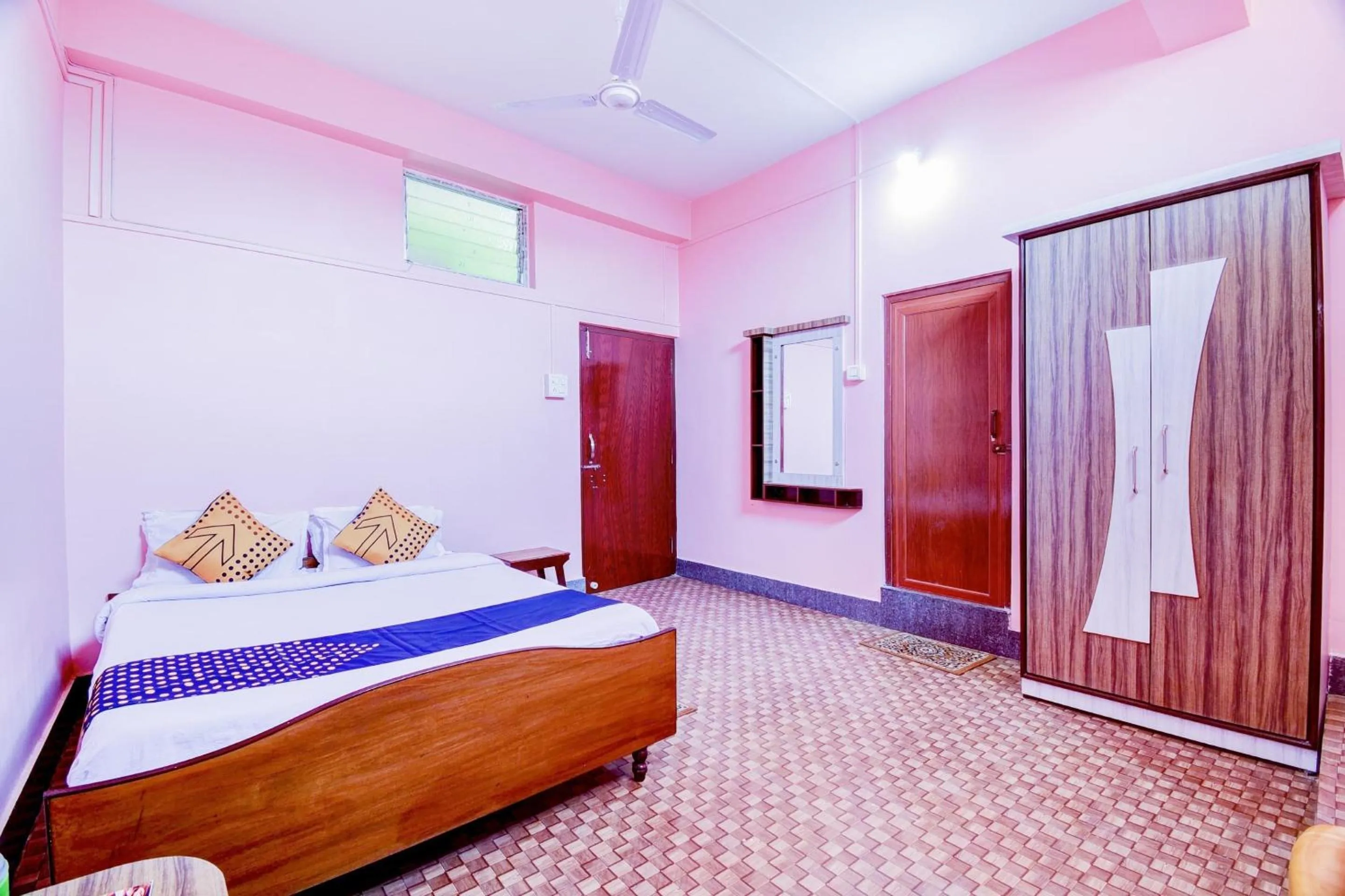Lobby or reception, Bed in Hotel O NANDINI