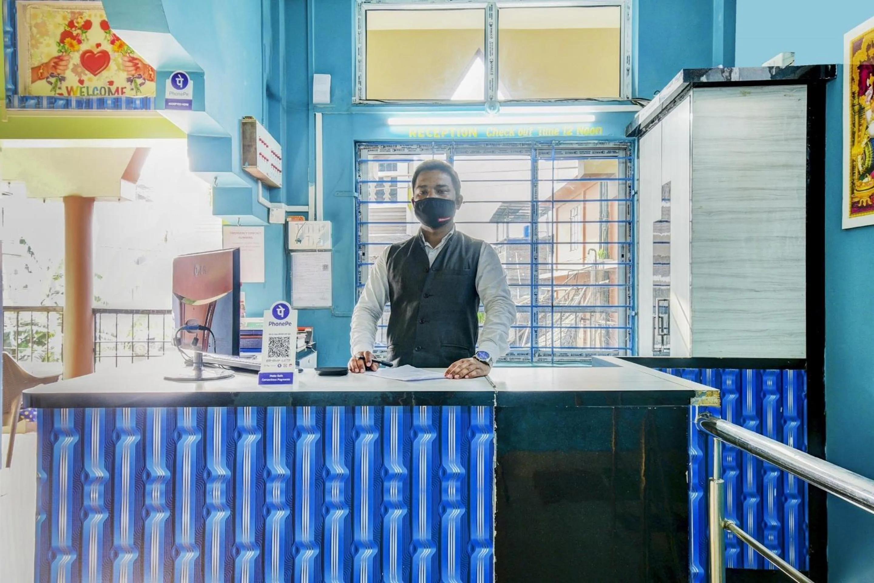 Lobby or reception in Hotel O NANDINI