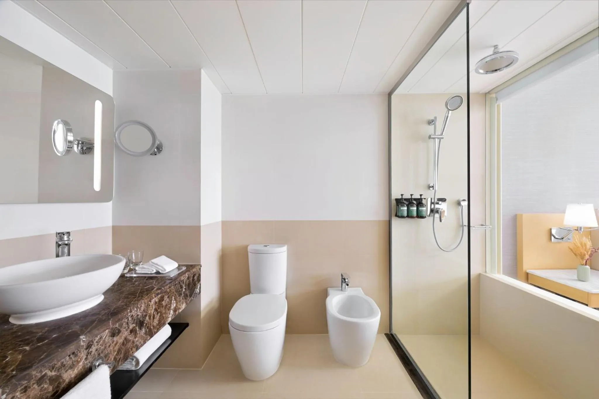 Bathroom in Crowne Plaza Muscat by IHG