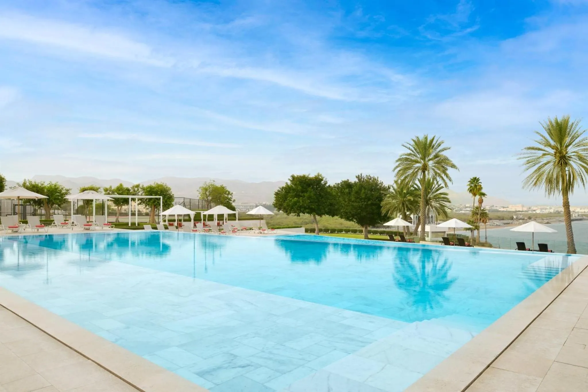Swimming pool in Crowne Plaza Muscat by IHG