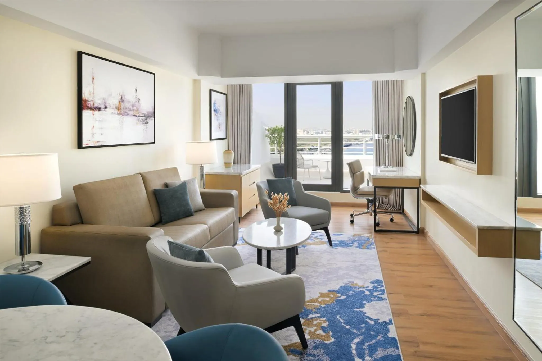 Bedroom in Crowne Plaza Muscat by IHG