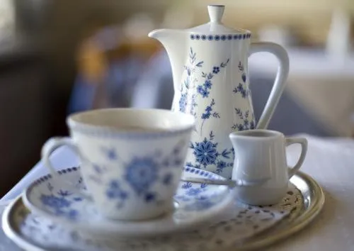 Dining area in Alpina Hotel