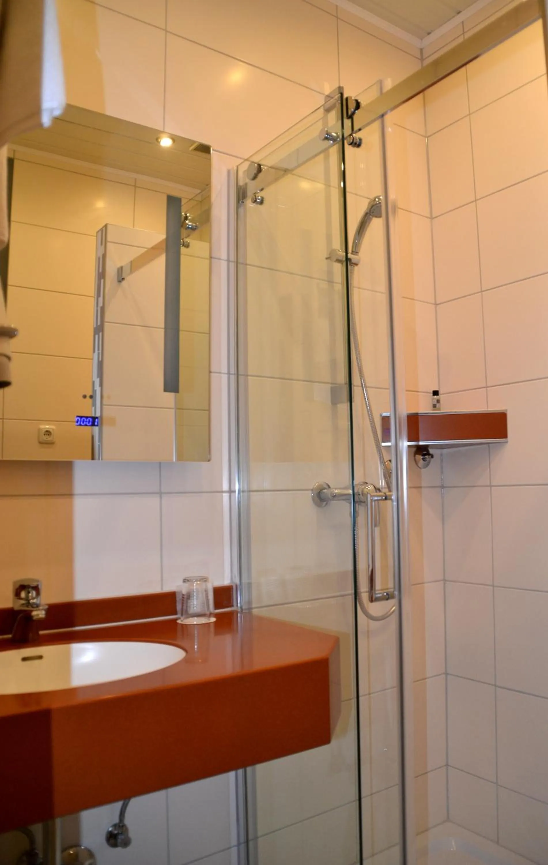 Bathroom in Alpina Hotel