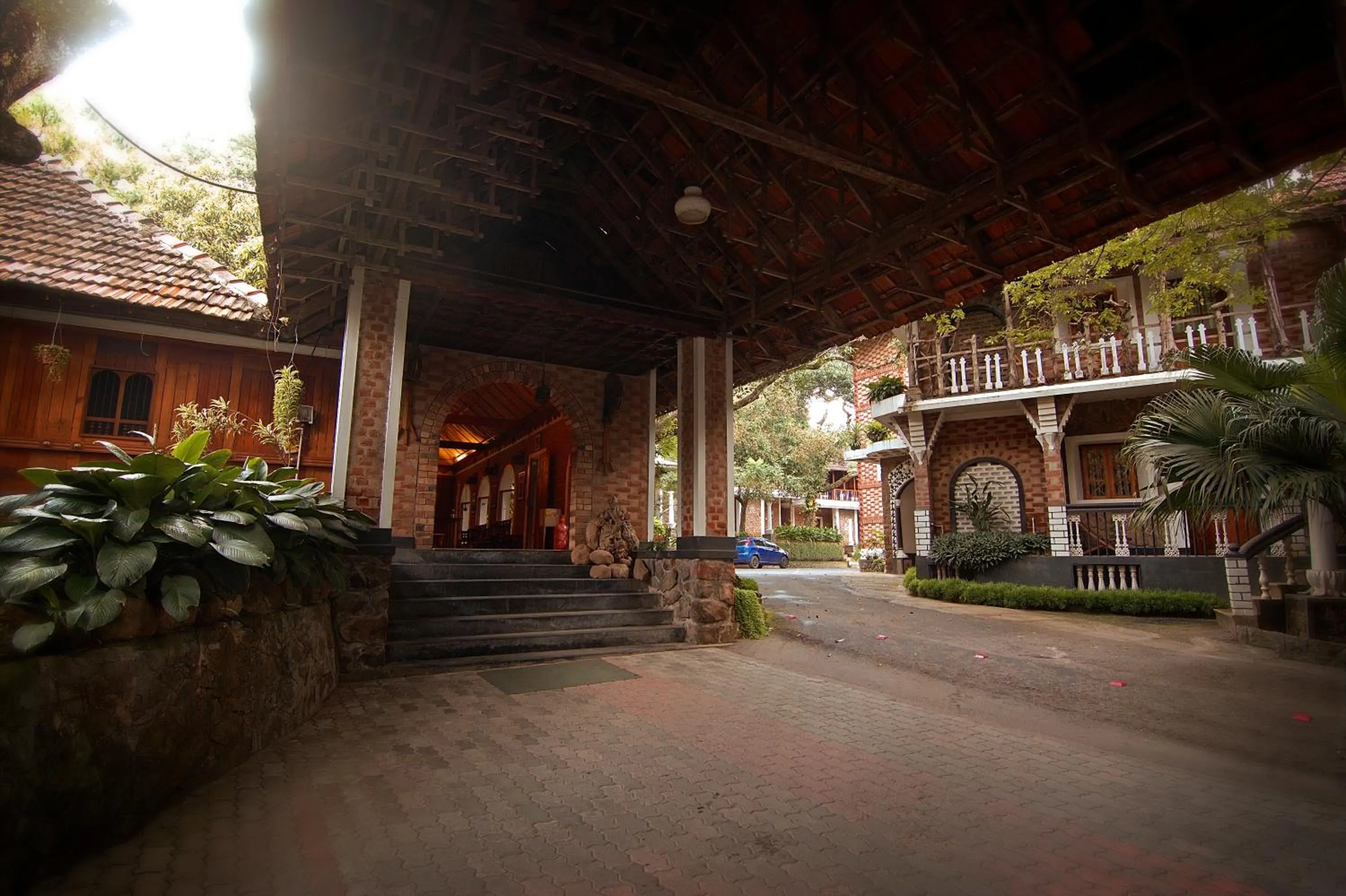 Facade/entrance in Hotel Ambadi
