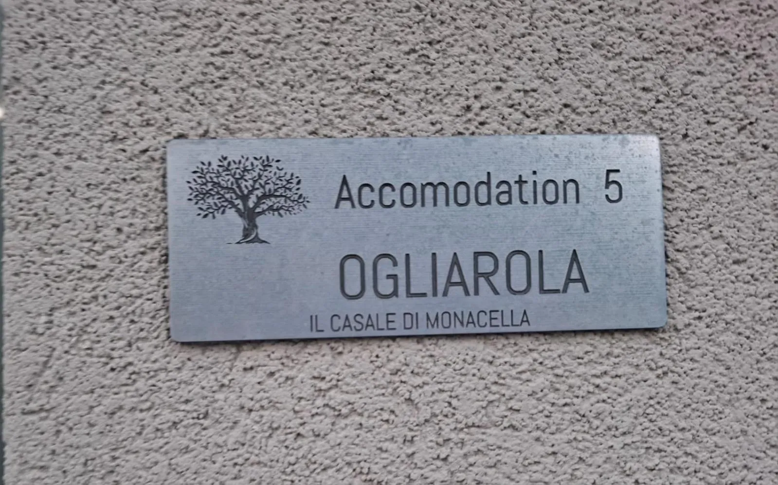 Logo/Certificate/Sign in Il Casale di Monacella