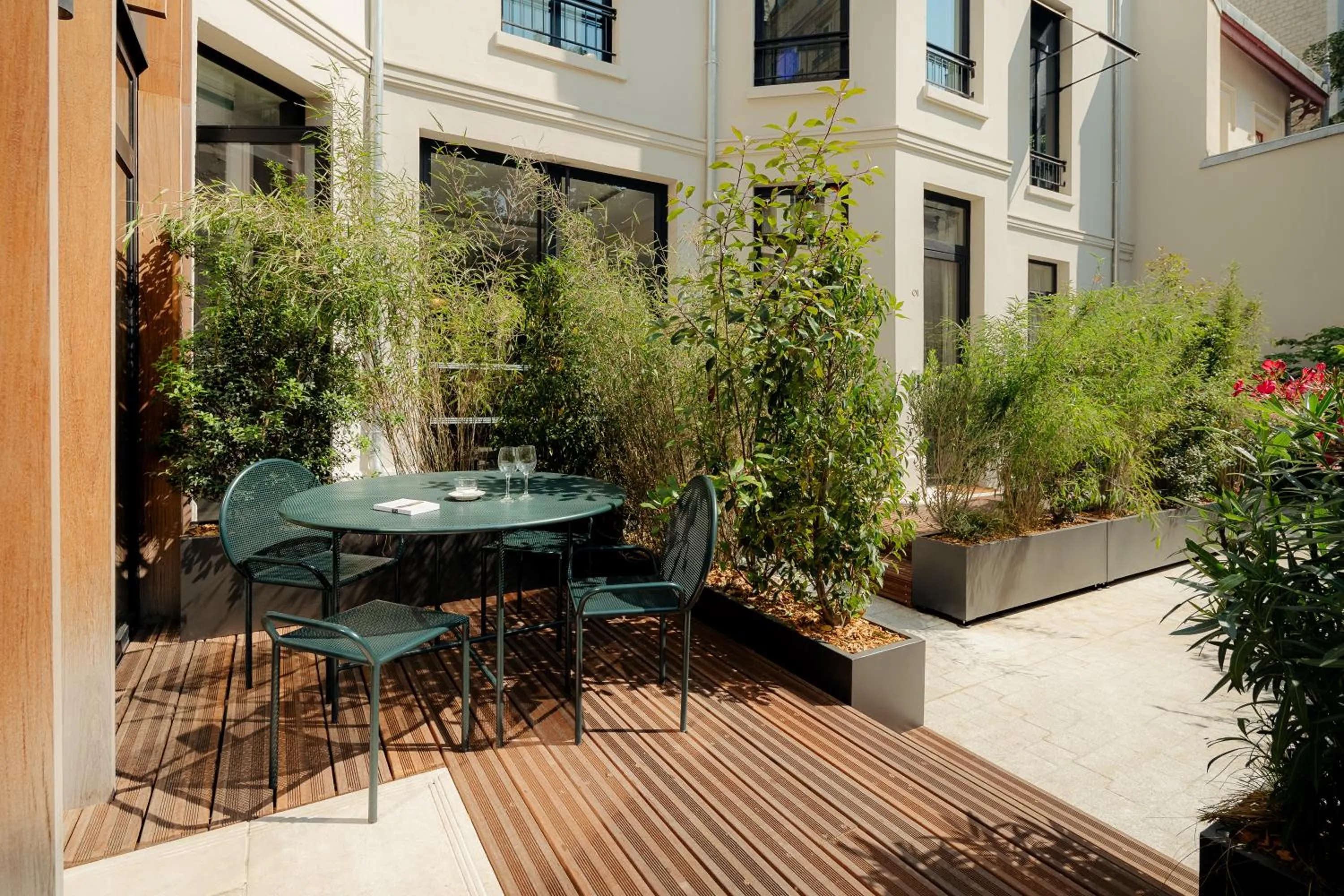 Garden in My Maison In Paris Invalides