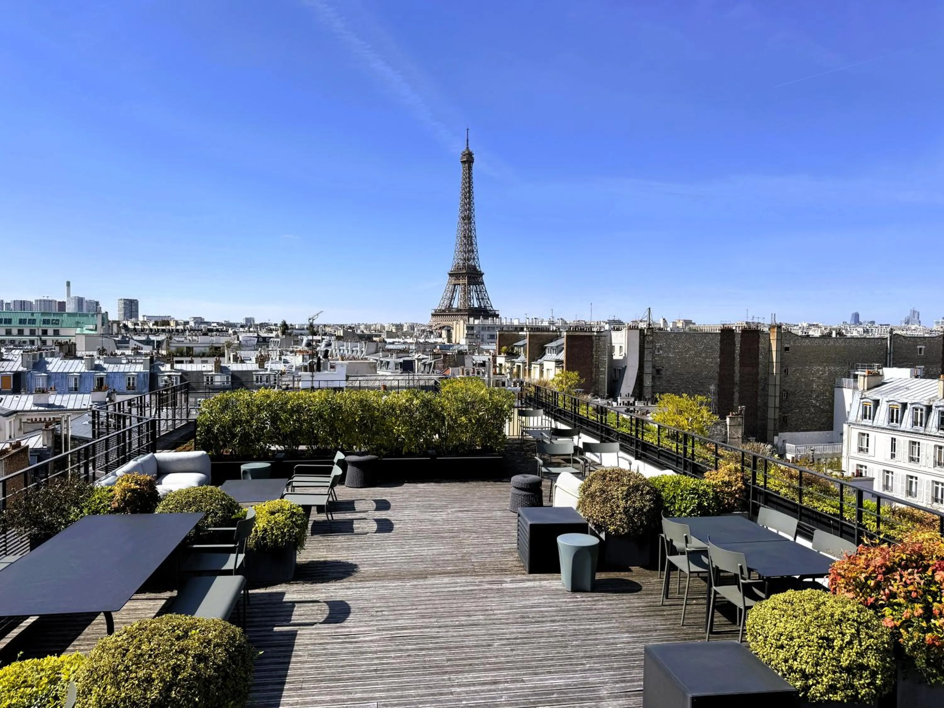 Patio in My Maison In Paris Invalides