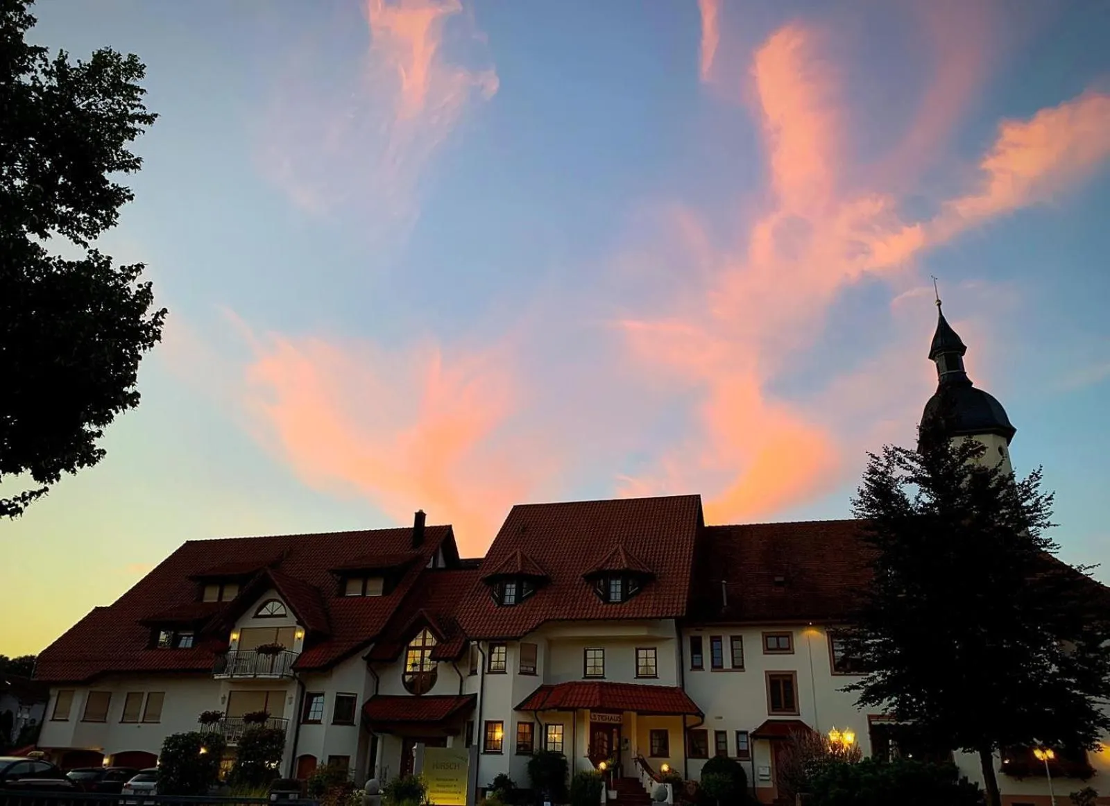Facade/entrance in Hotel-Restaurant Hirsch