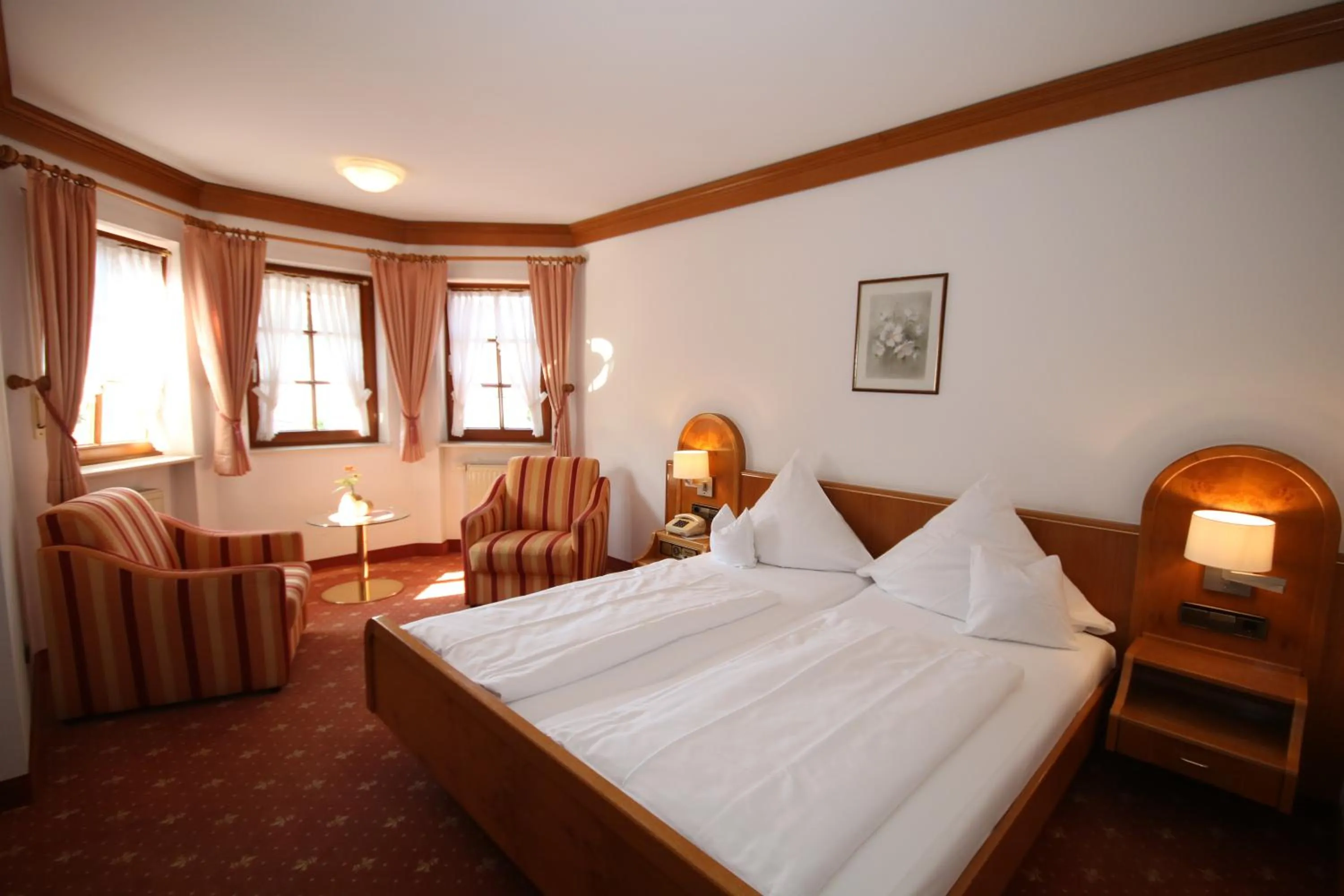 Standard Double Room in Hotel-Restaurant Hirsch