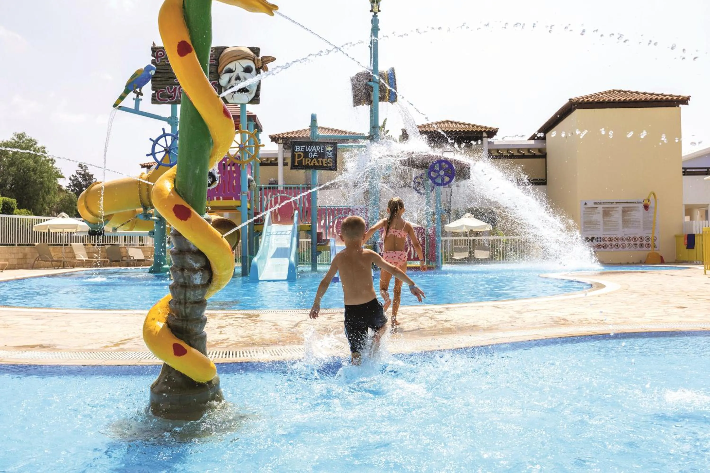 Aqua park in Atlantica Aeneas Resort