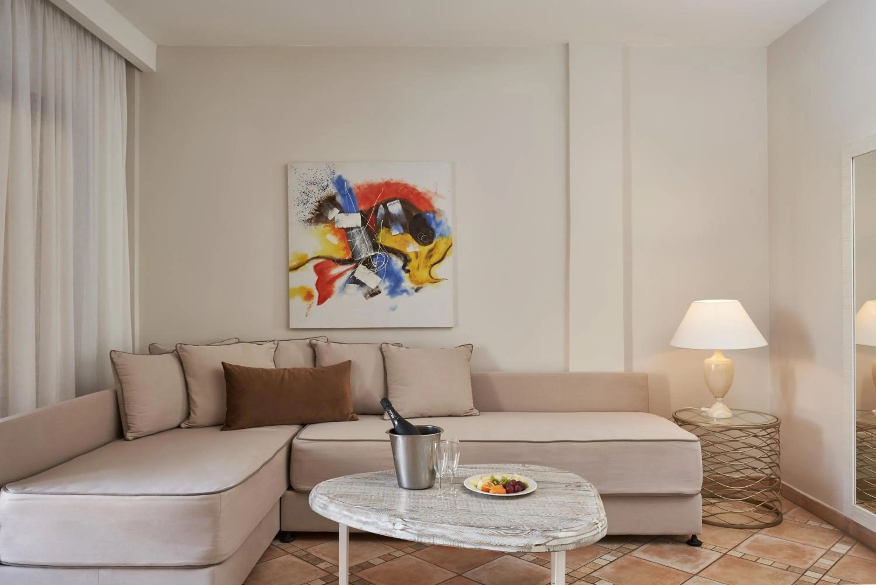 Seating area in Atlantica Aeneas Resort