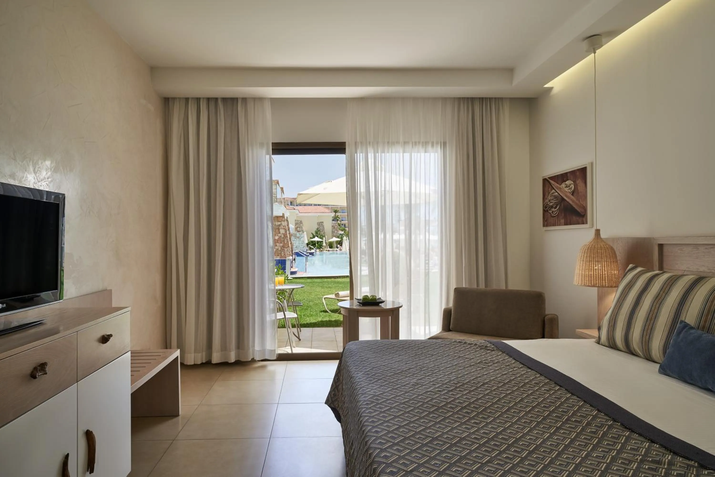 Bedroom, Bed in Atlantica Aeneas Resort