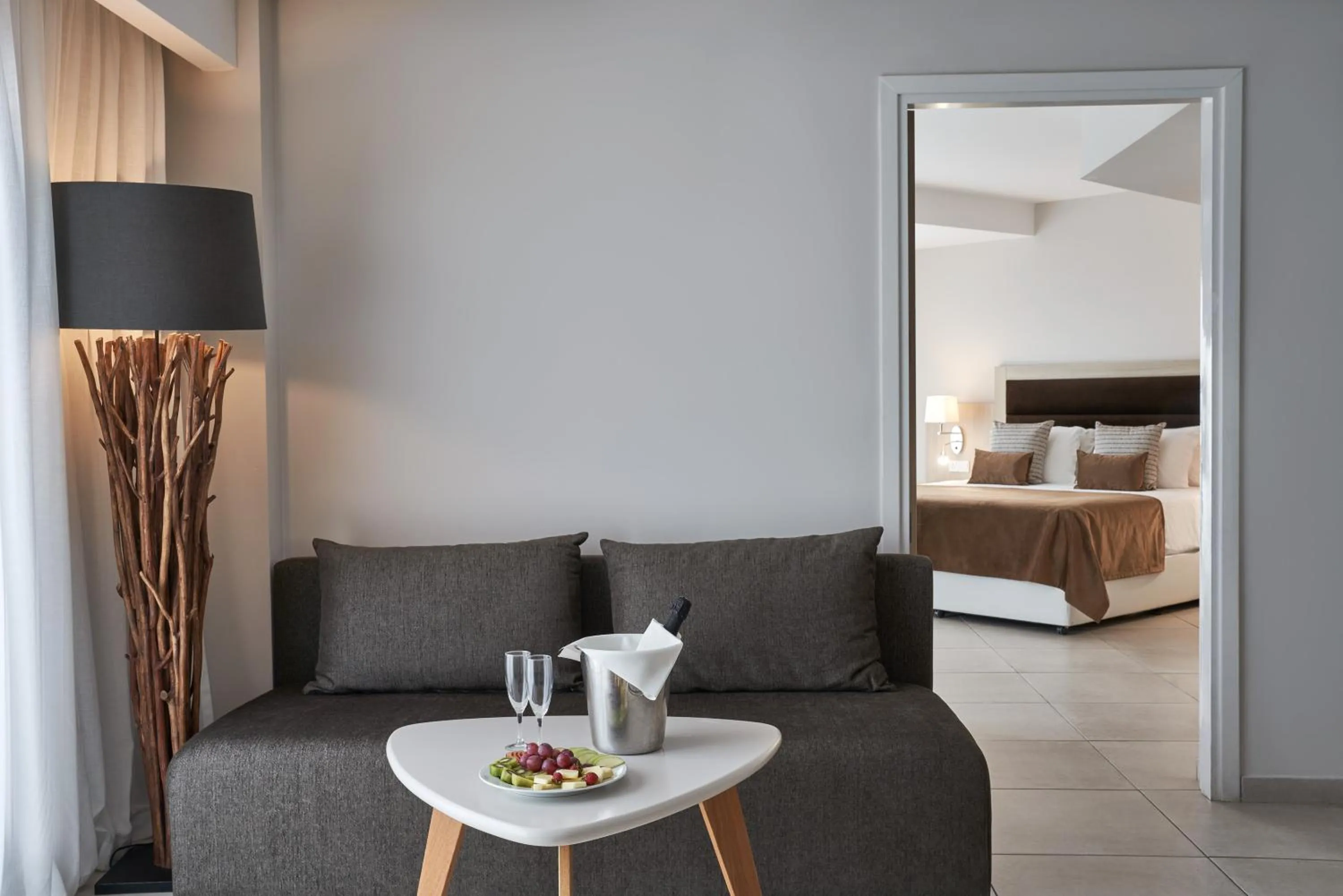 Living room, Bed in Atlantica Aeneas Resort