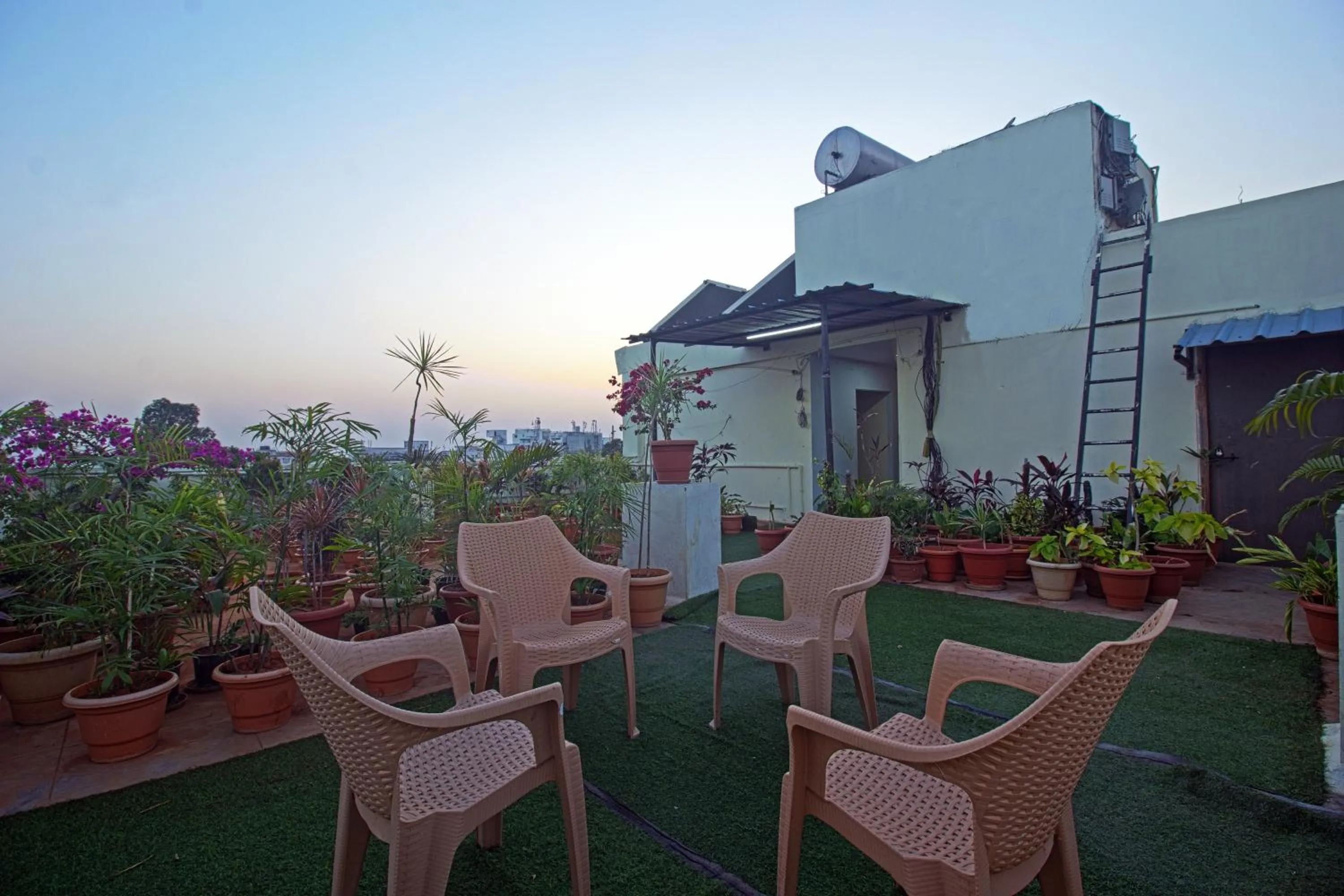 Balcony/Terrace in Hotel NS Royal Emirates With 3Hr Early check in