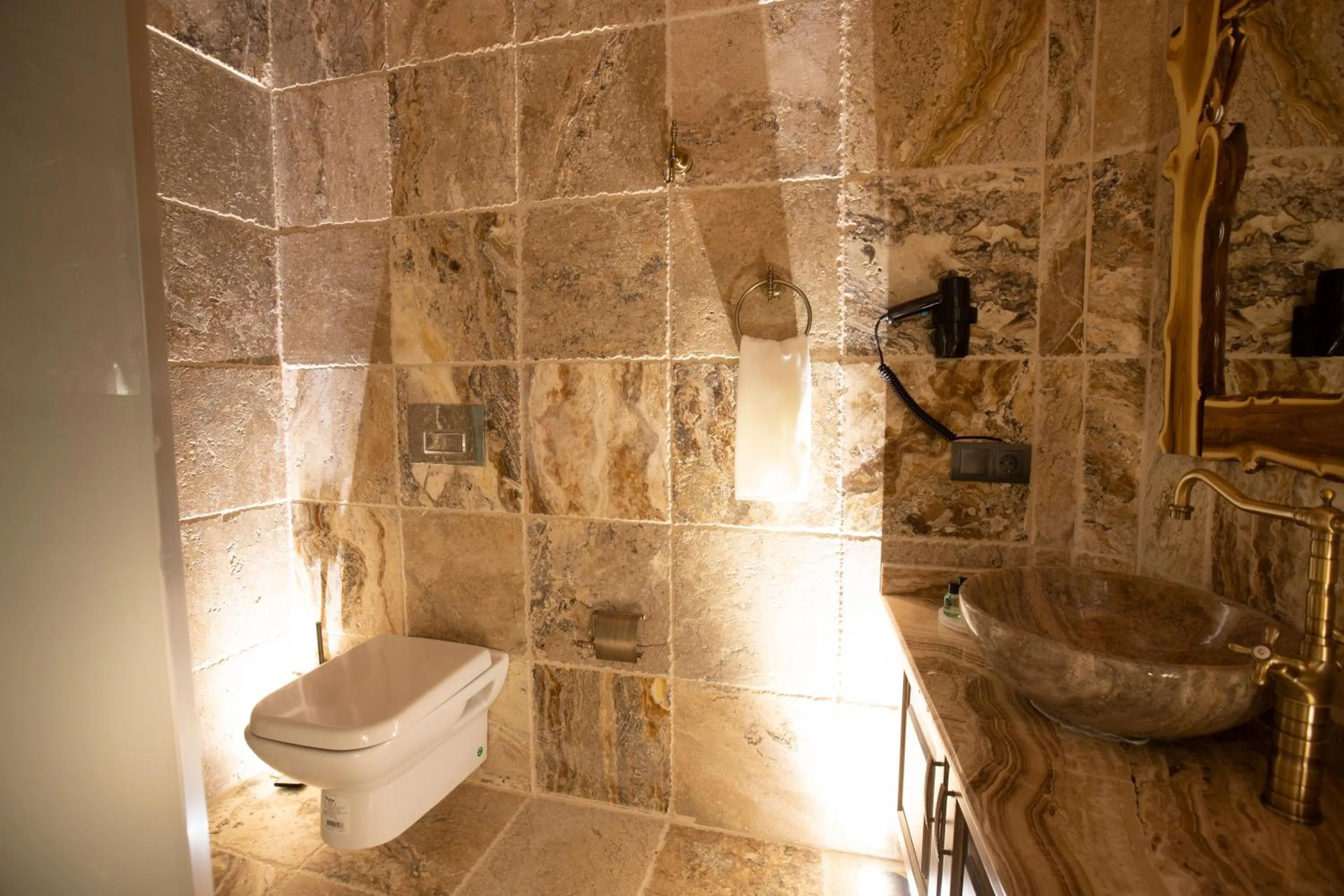 Bathroom in Medusa Cave Hotel