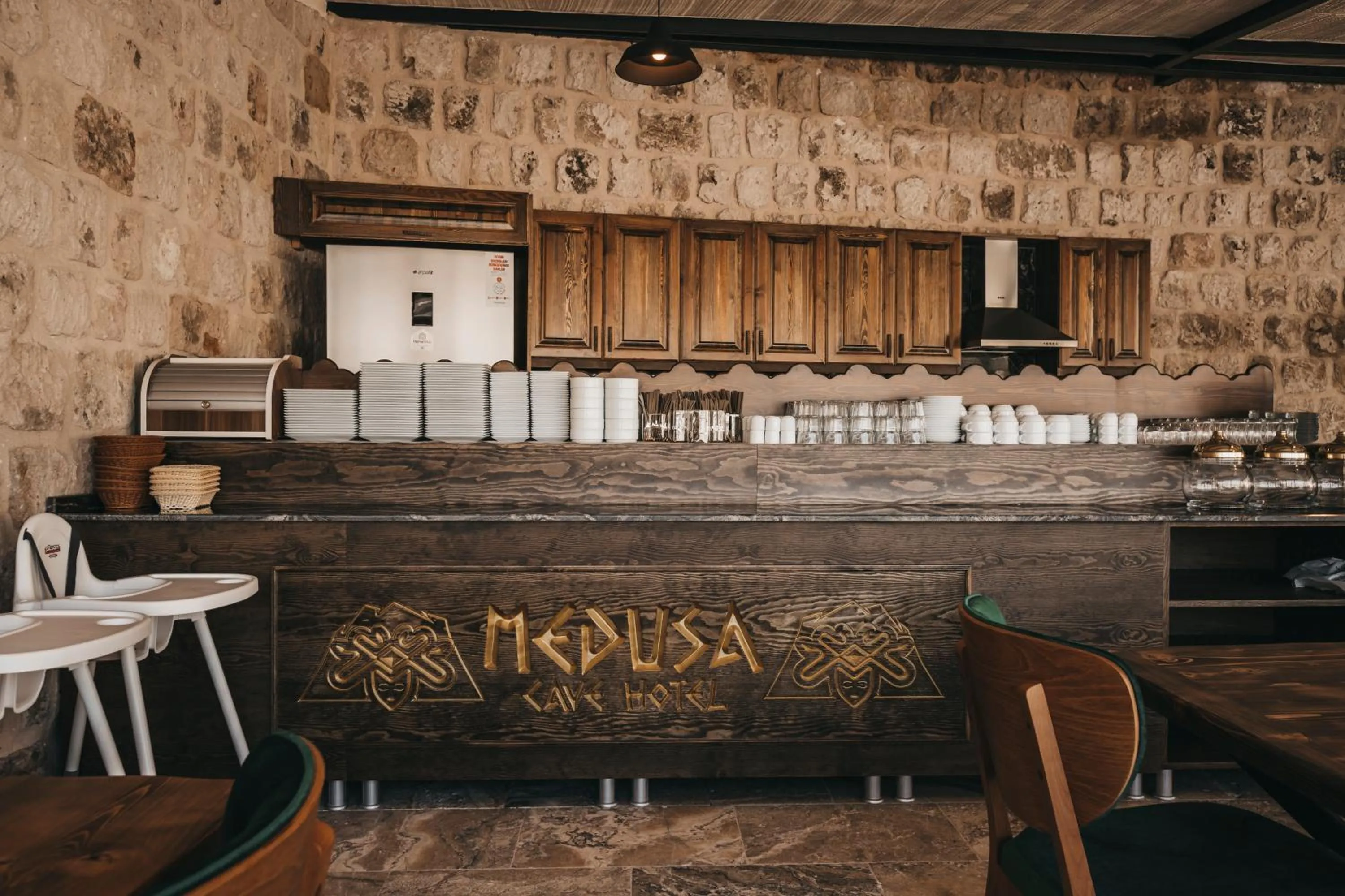 Breakfast in Medusa Cave Hotel