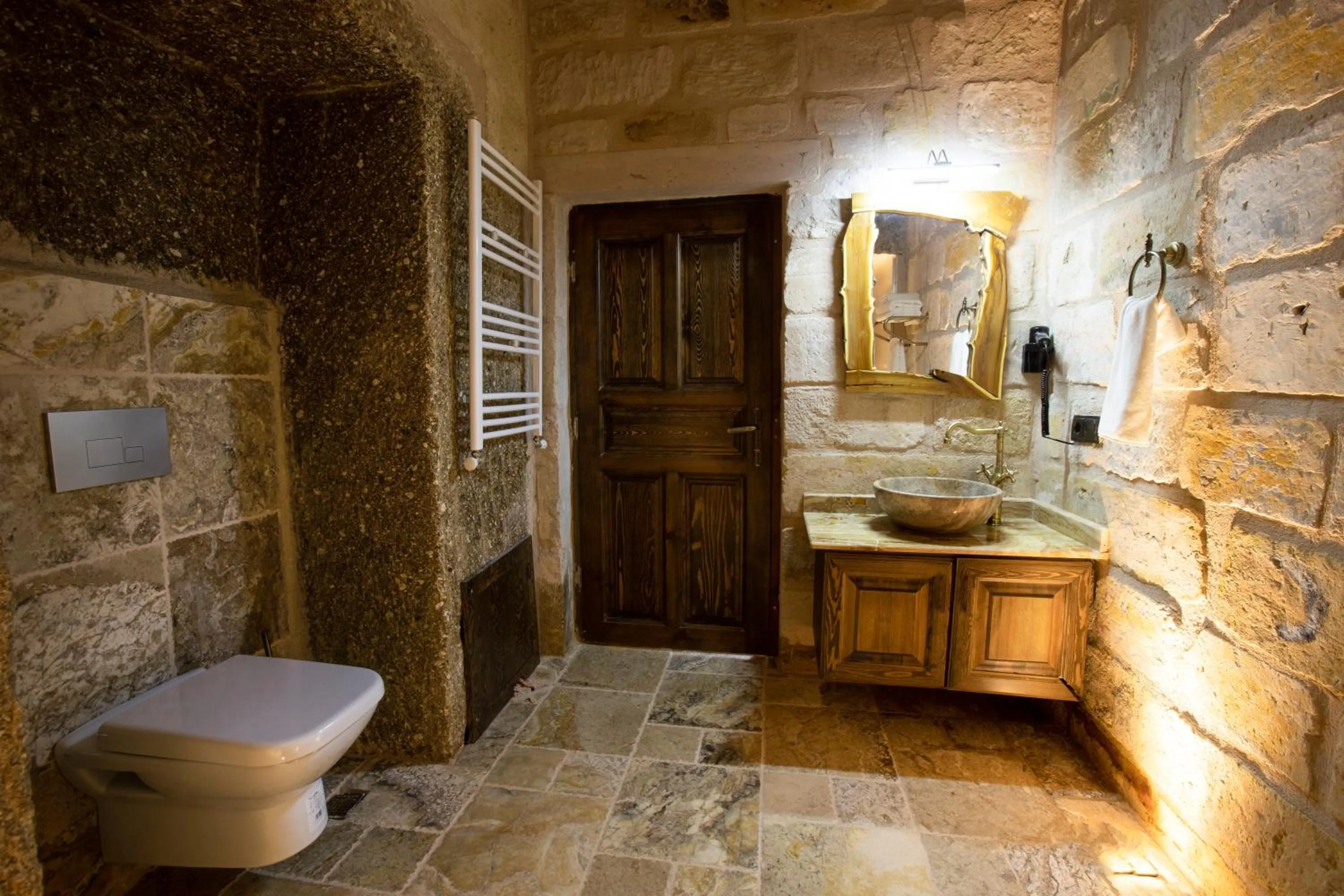 Bathroom in Medusa Cave Hotel