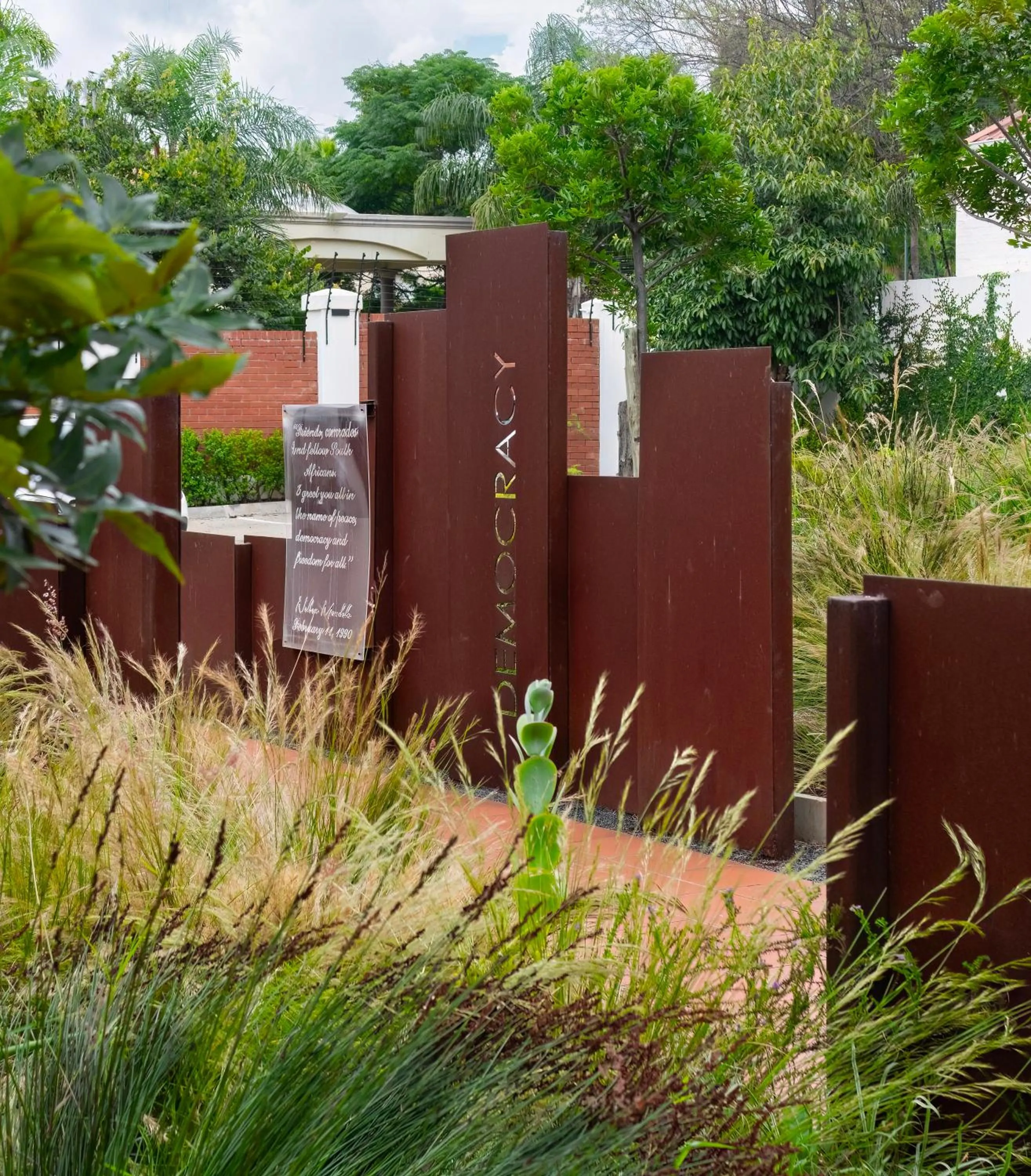 Garden in Sanctuary Mandela