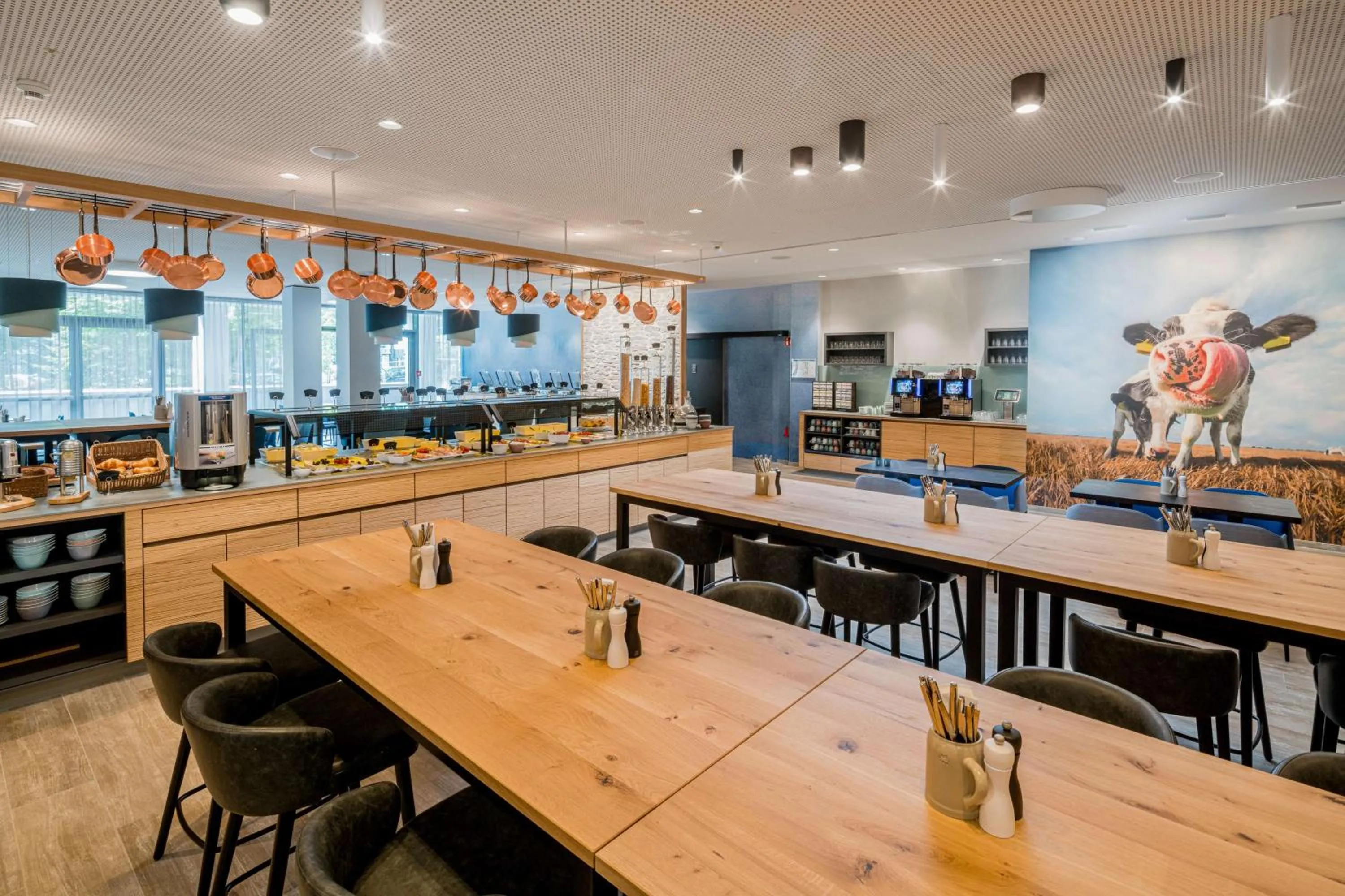 Breakfast in Best Western Hotel Arabellapark Muenchen