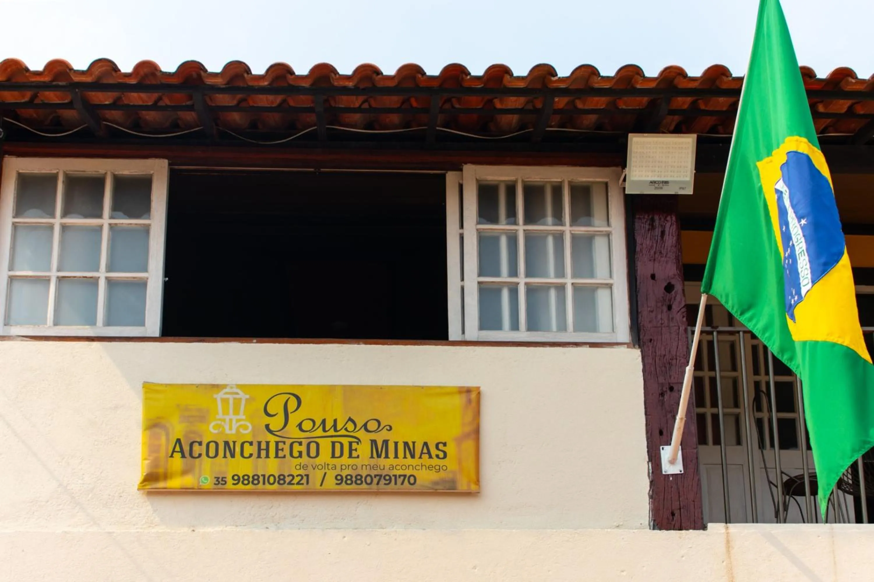 Facade/entrance in VOA Pouso Aconchego de Minas