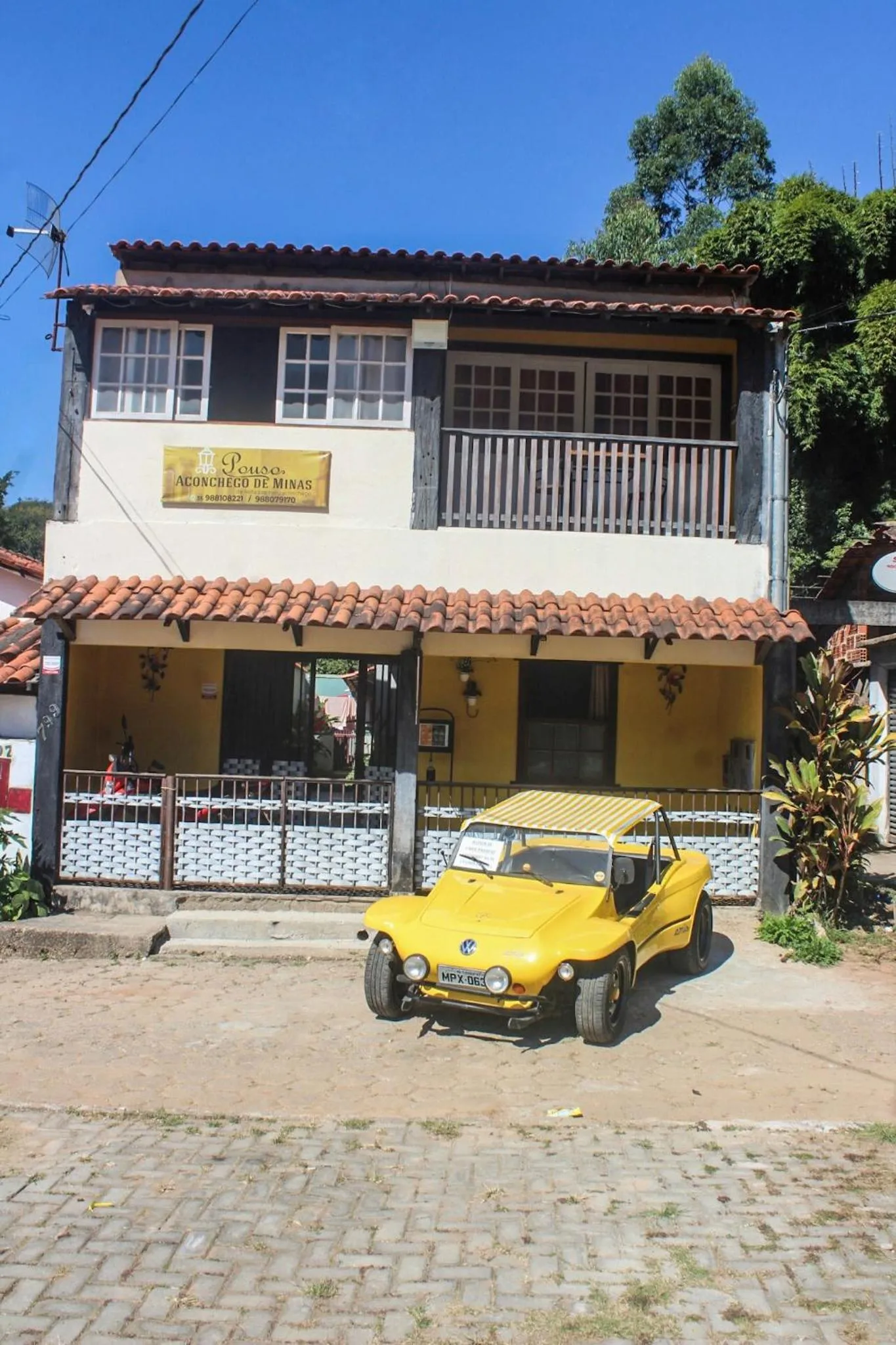 Facade/entrance in VOA Pouso Aconchego de Minas