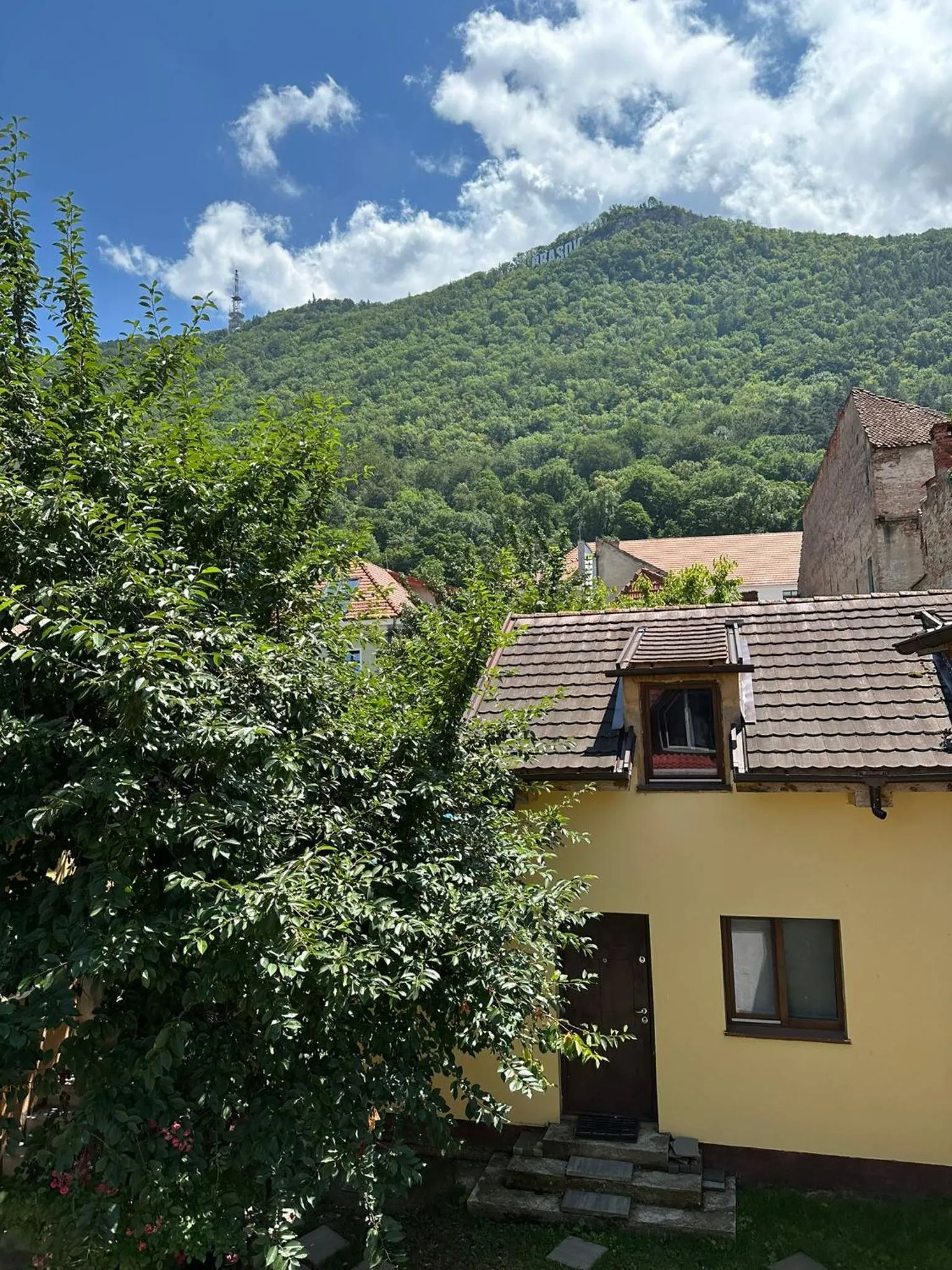 View (from property/room) in ALBERT RESIDENCE Brasov with complimentary parking off site