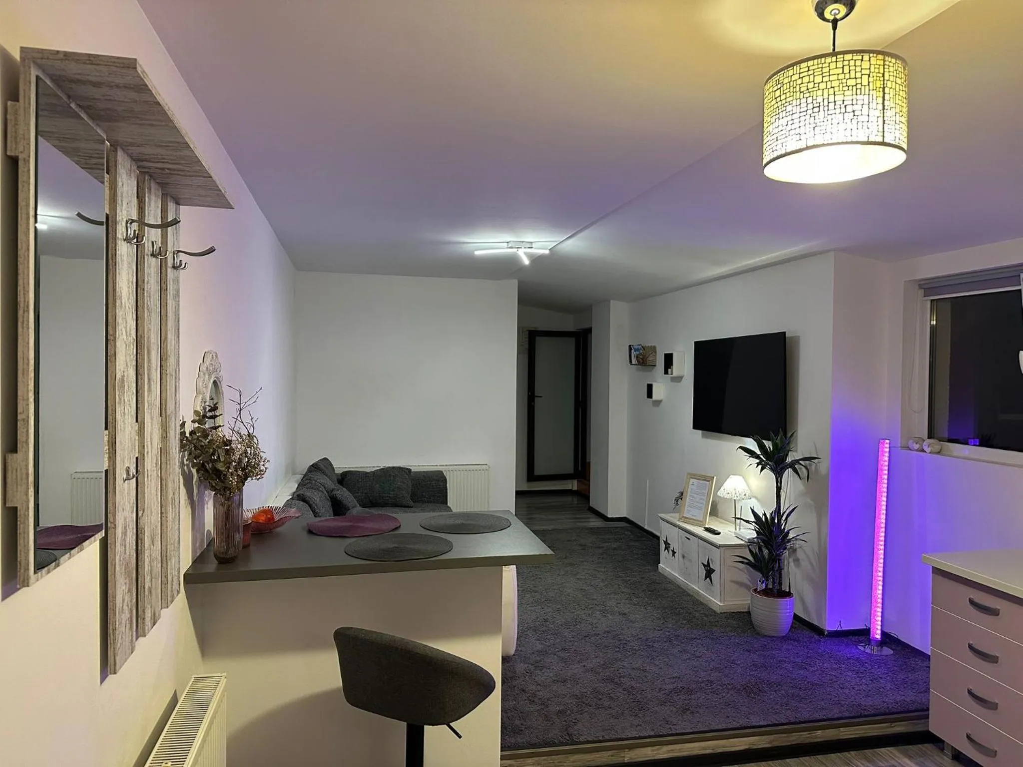 TV and multimedia in ALBERT RESIDENCE Brasov with complimentary parking off site