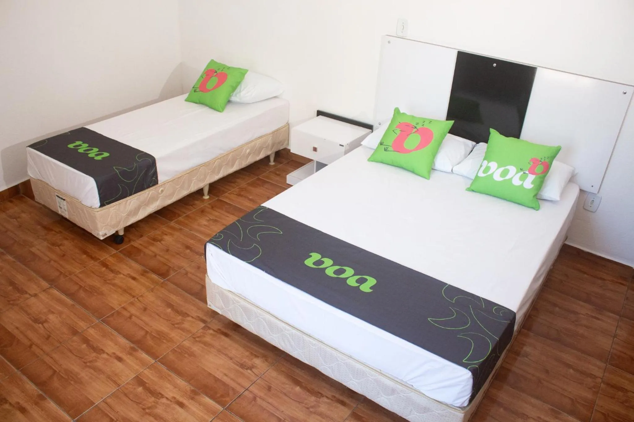 Bed in VOA Pousada Bem Estar