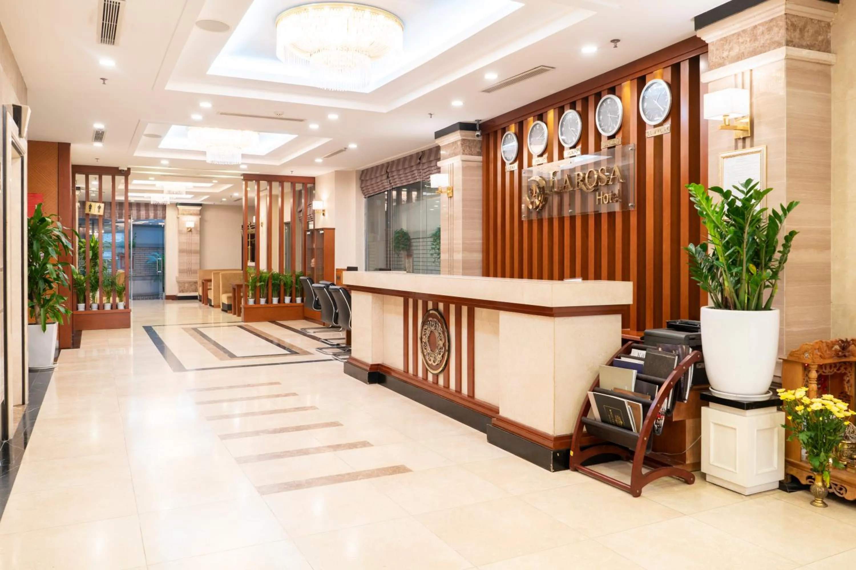 Lobby or reception in Hanoi Larosa Hotel