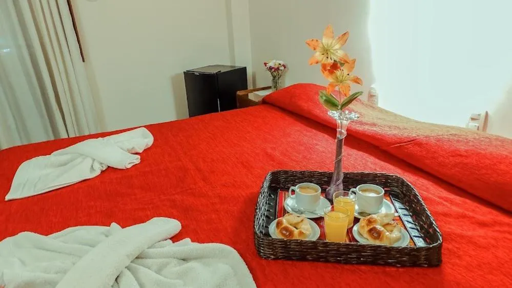 Bed in Crystal Hotel