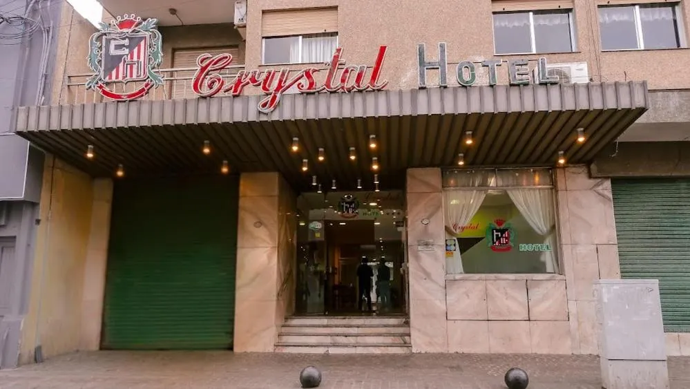 Facade/entrance in Crystal Hotel