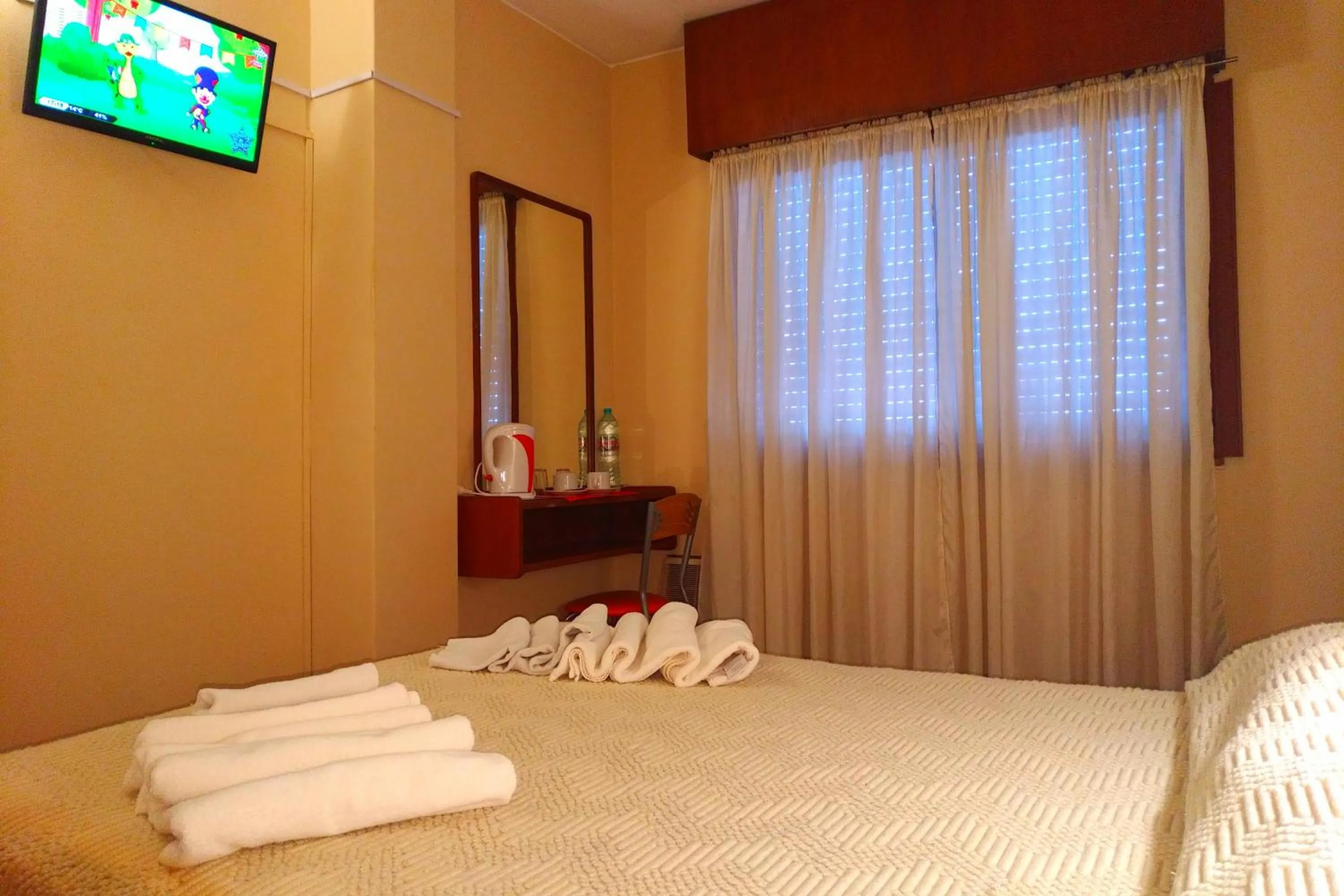 Bed in Crystal Hotel