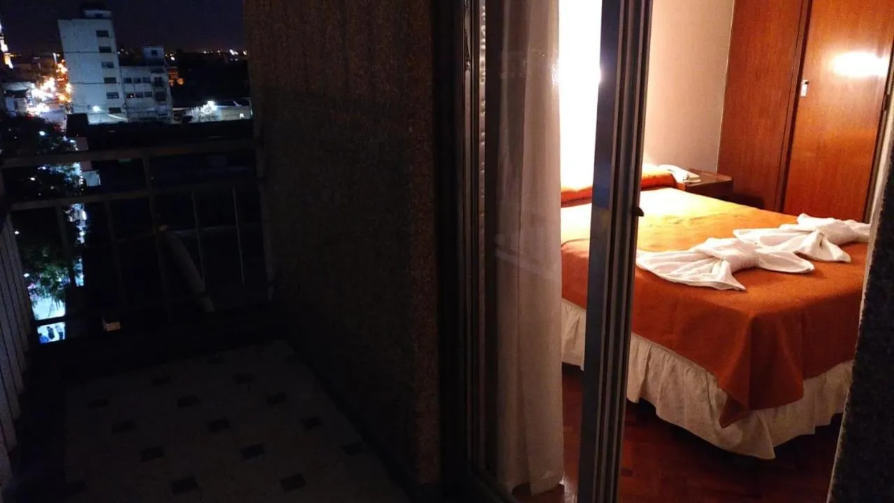 Bed in Crystal Hotel