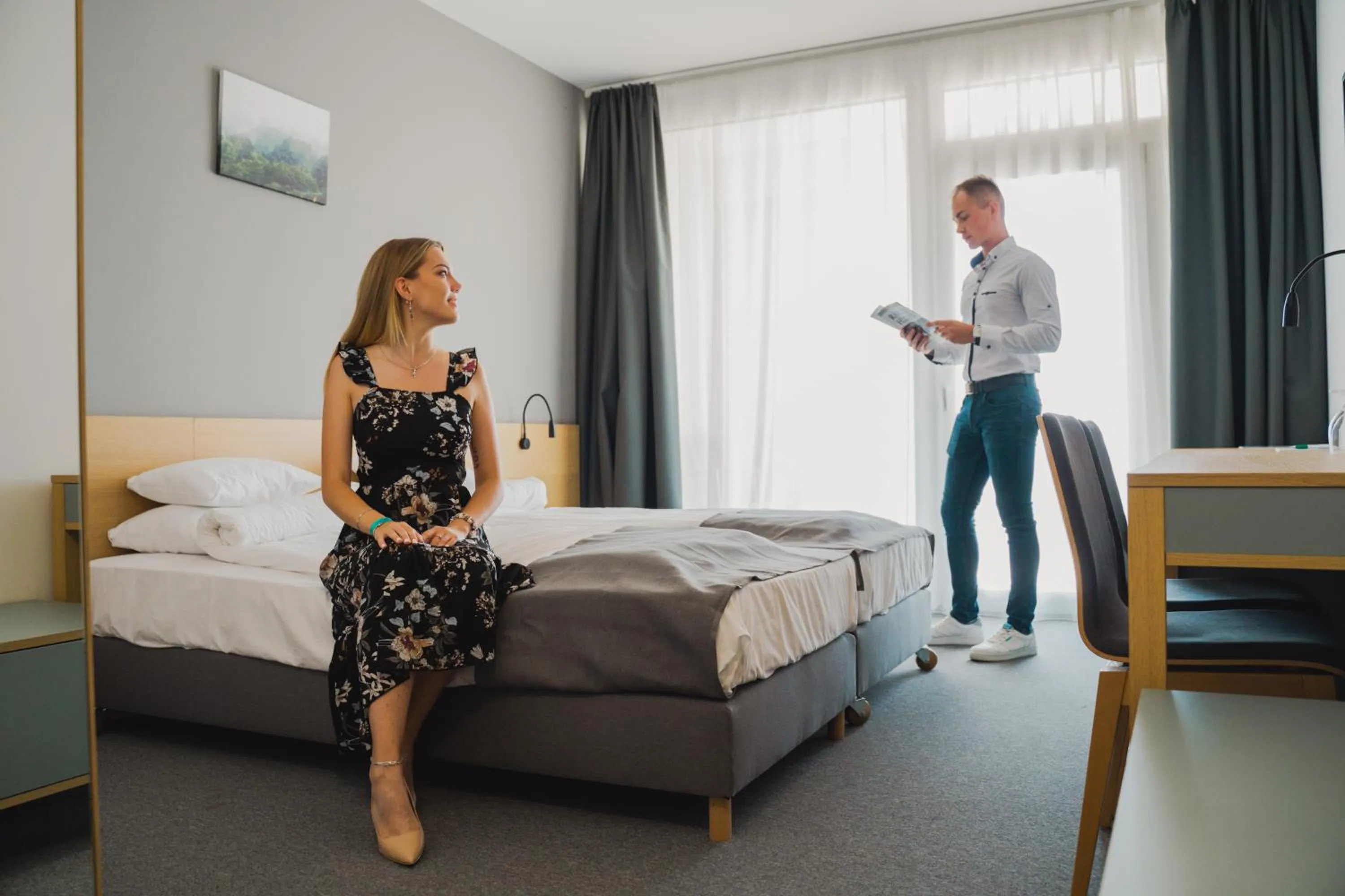 Bed in Rákóczi Hotel, Tábor és Rendezvényközpont