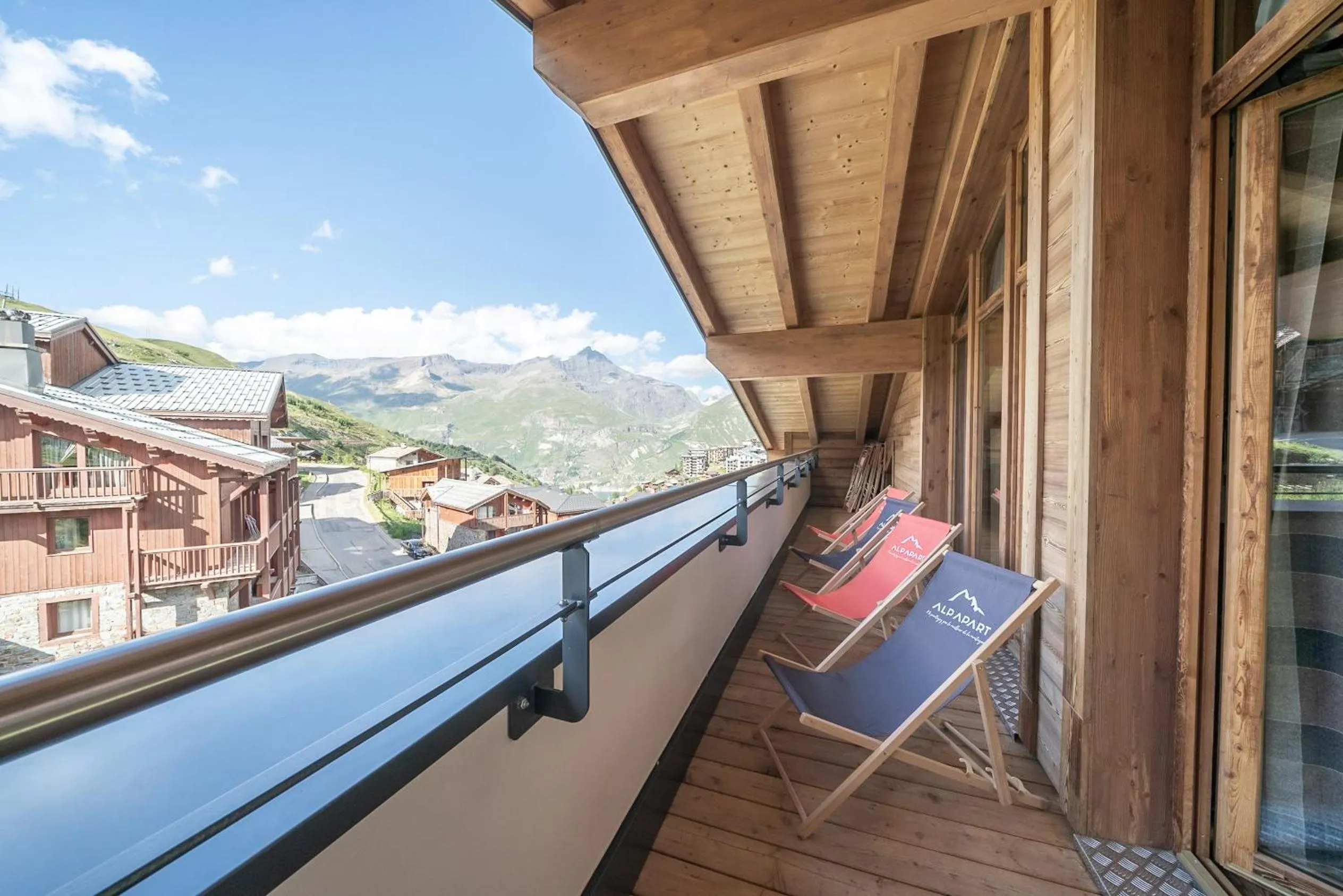 Patio in Chalet Hotel Yeti