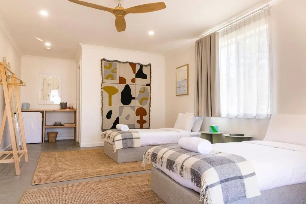 Bed in The Lodge At The Denmark Hotel