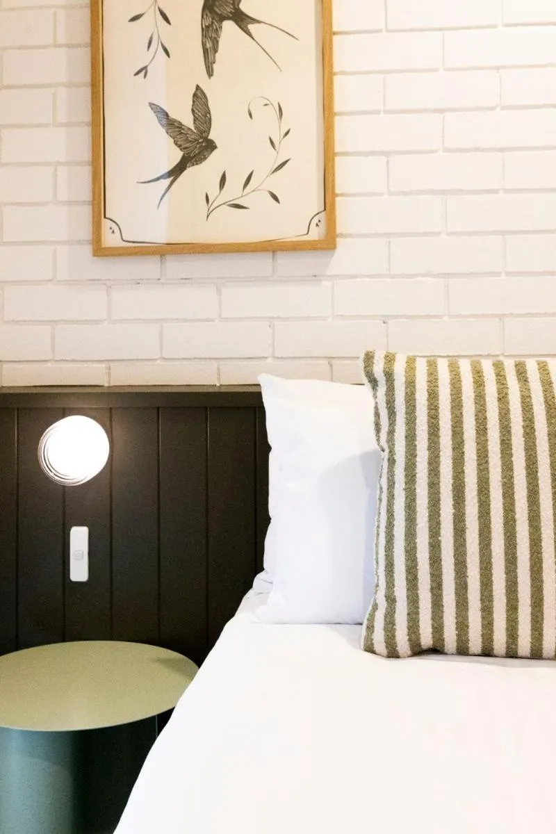 Bed in The Lodge At The Denmark Hotel