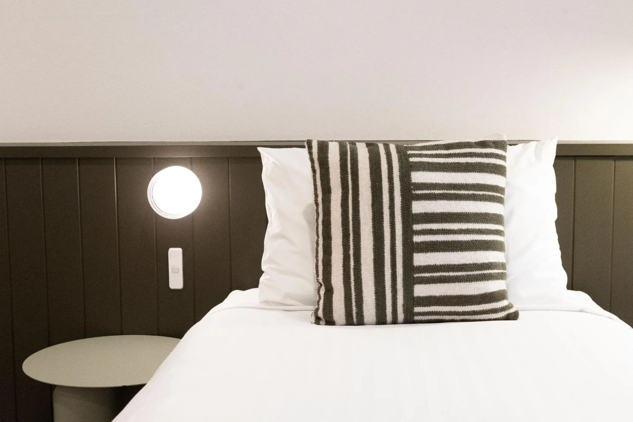 Bed in The Lodge At The Denmark Hotel