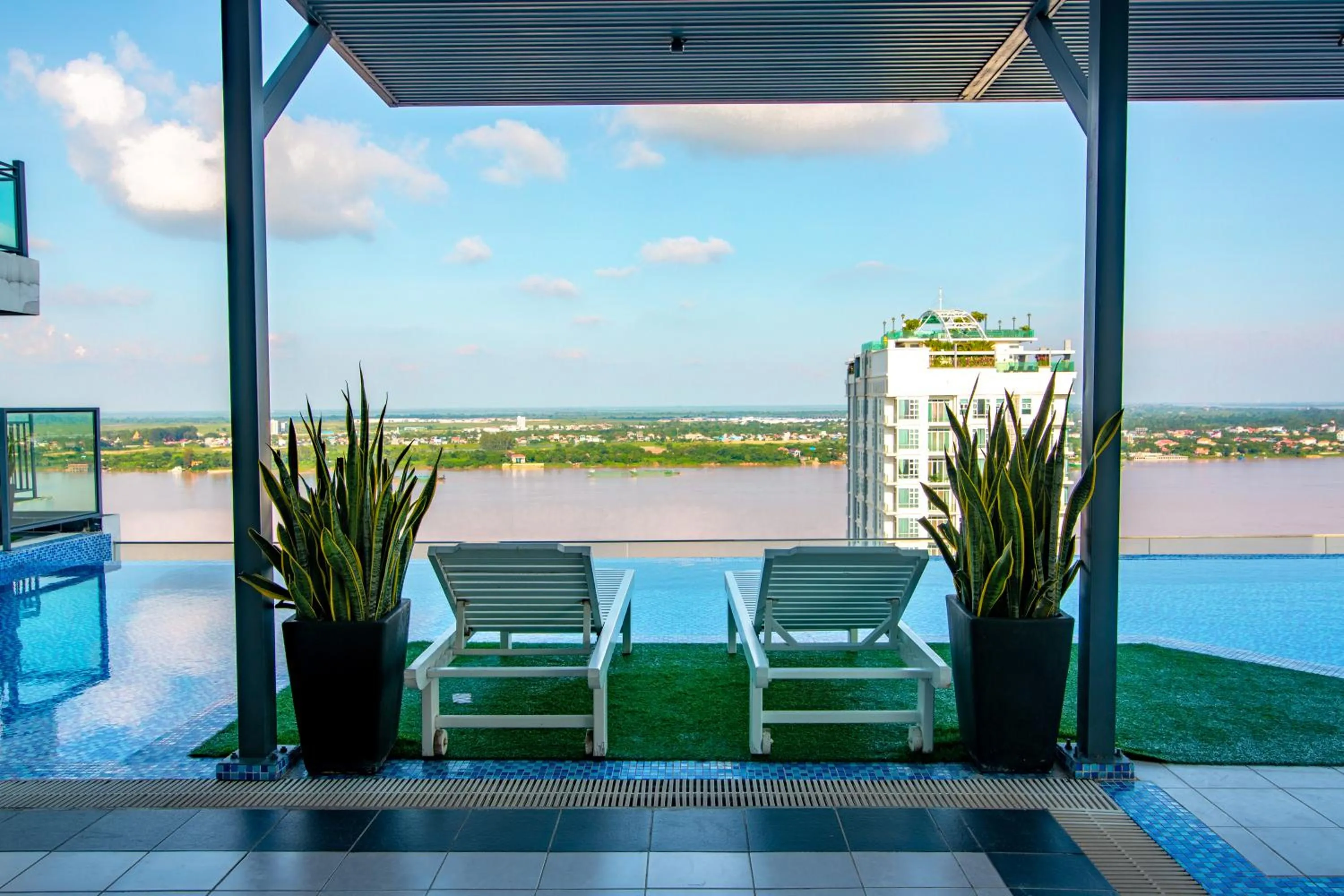 River view in MekongView 6 CondoTel