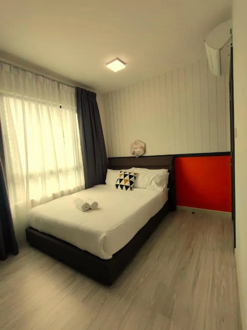 Bedroom, Bed in Suasana suites By The one