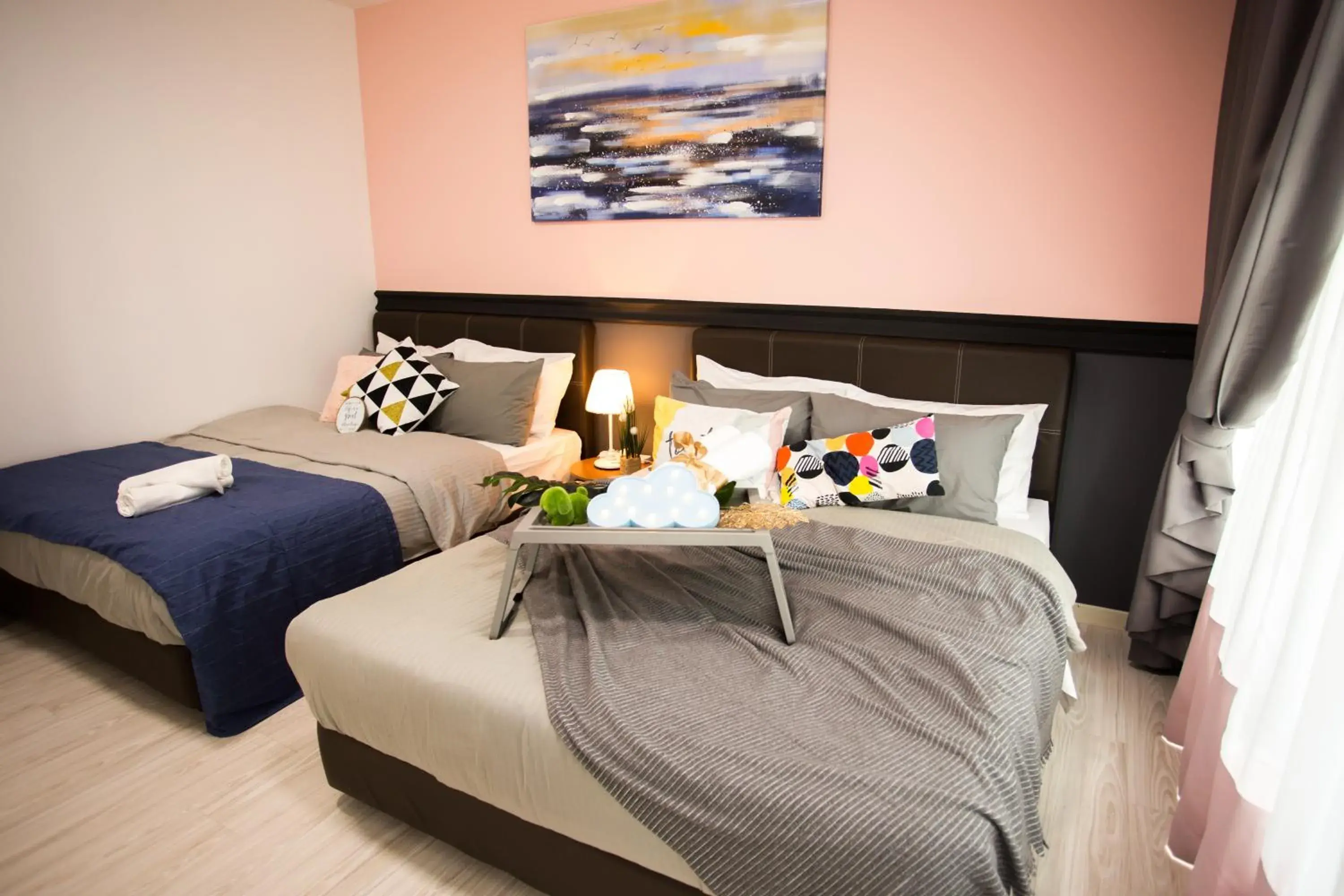 Three-Bedroom Apartment Suite in Suasana suites By The one Three-Bedroom Apartment Suite in Suasana suites By The one