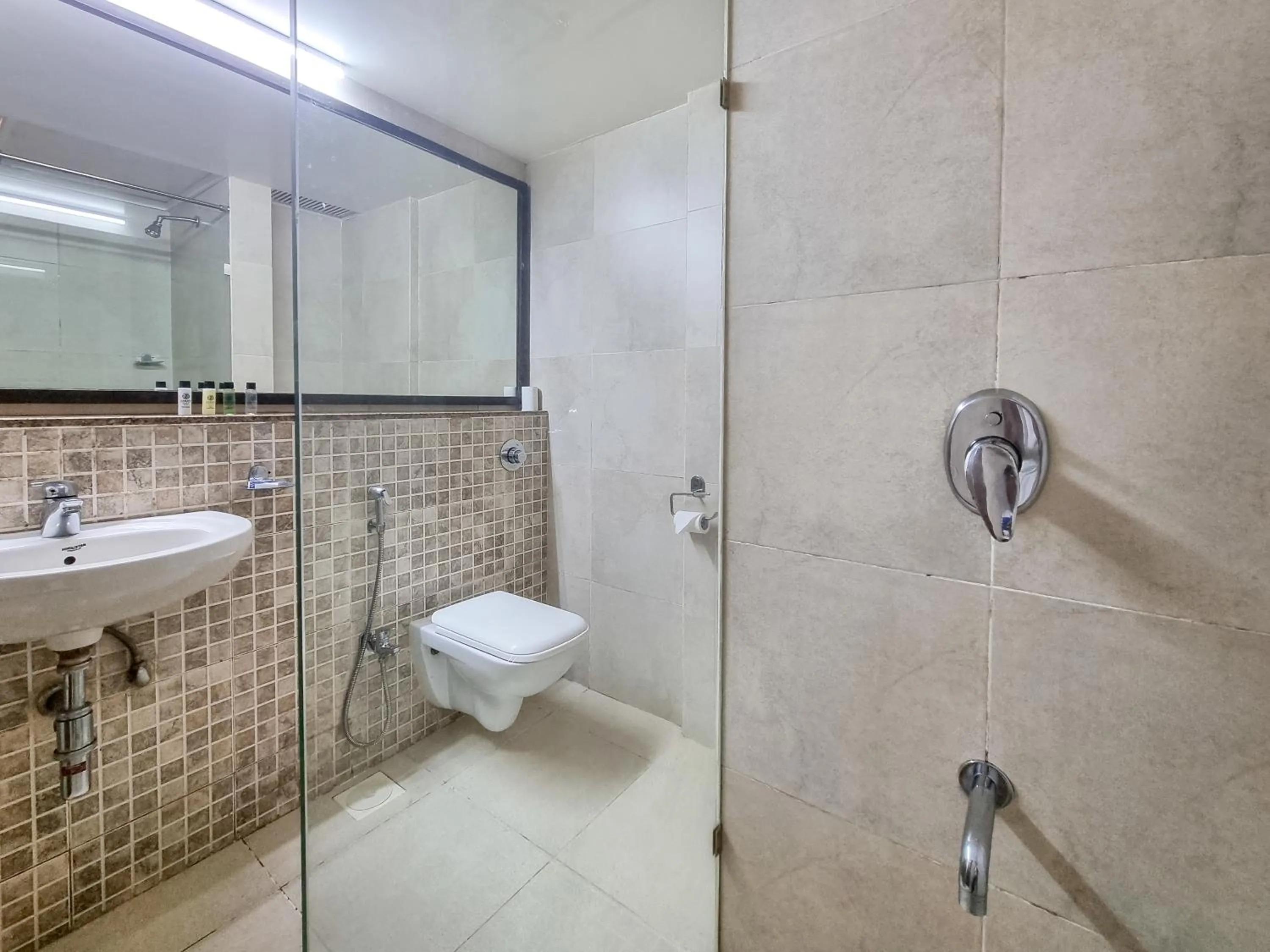 Shower in Zaras Resort Khandala