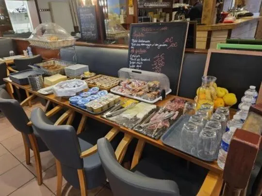 Continental breakfast in Aero Hotel