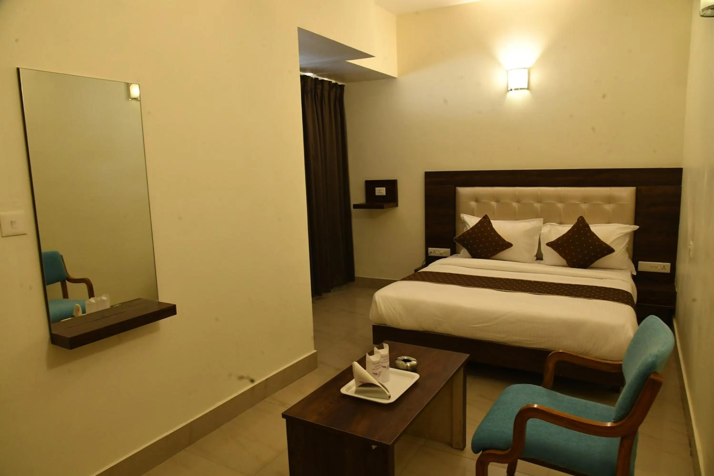 Bed in ADVAITHA RESIDENCY